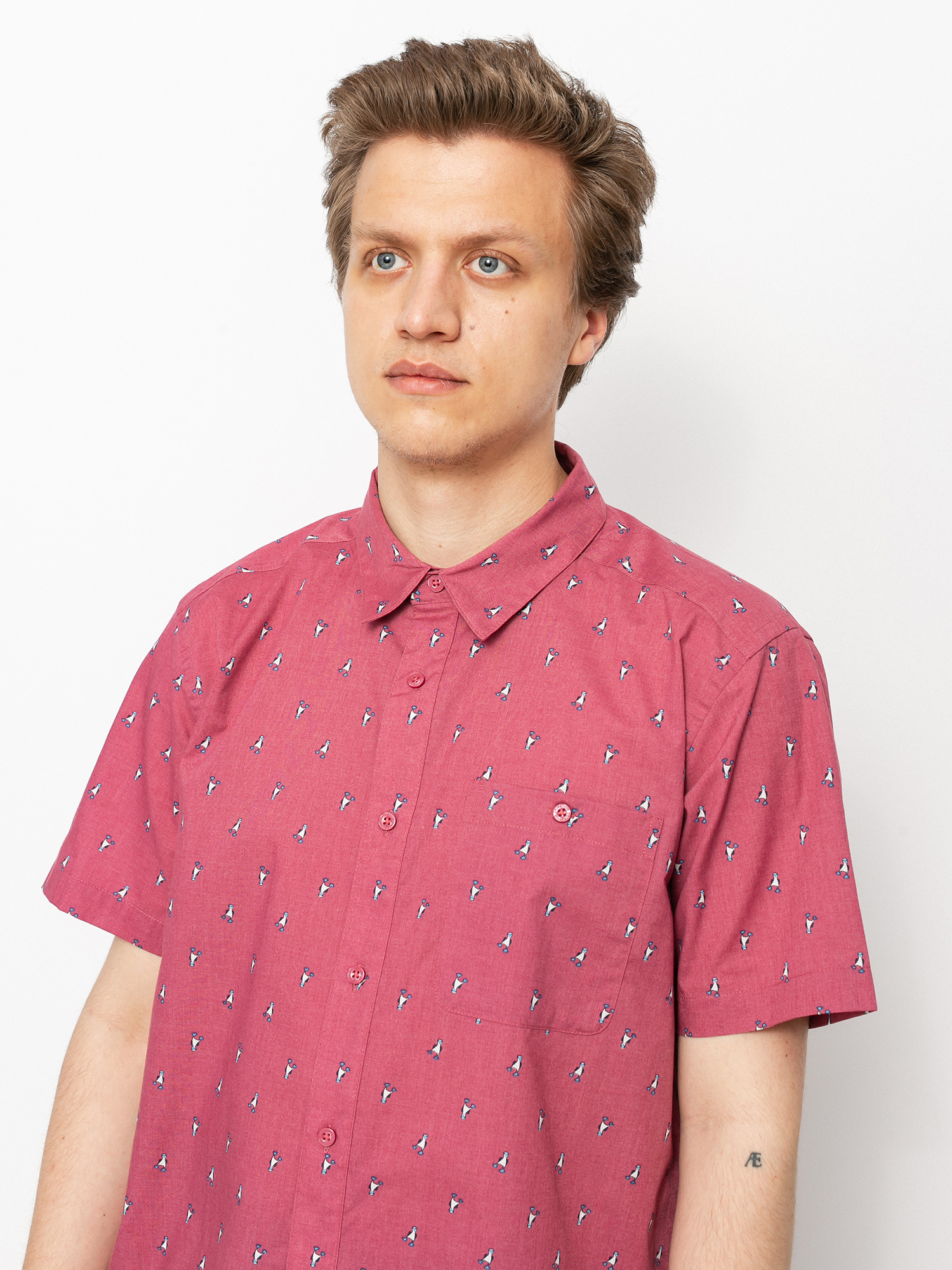 Koszula Patagonia Go To (blue prints micro/star pink)