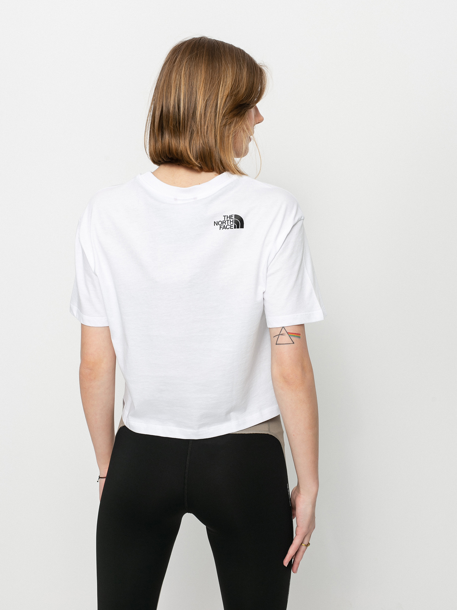 T-shirt The North Face Cropped Easy Wmn (tnf white)