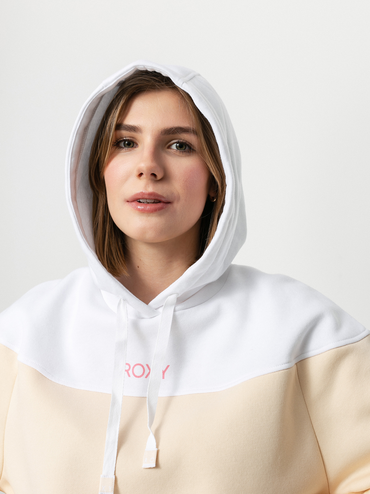 Bluza z kapturem Roxy Its In The Music HD Wmn (novelle peach)