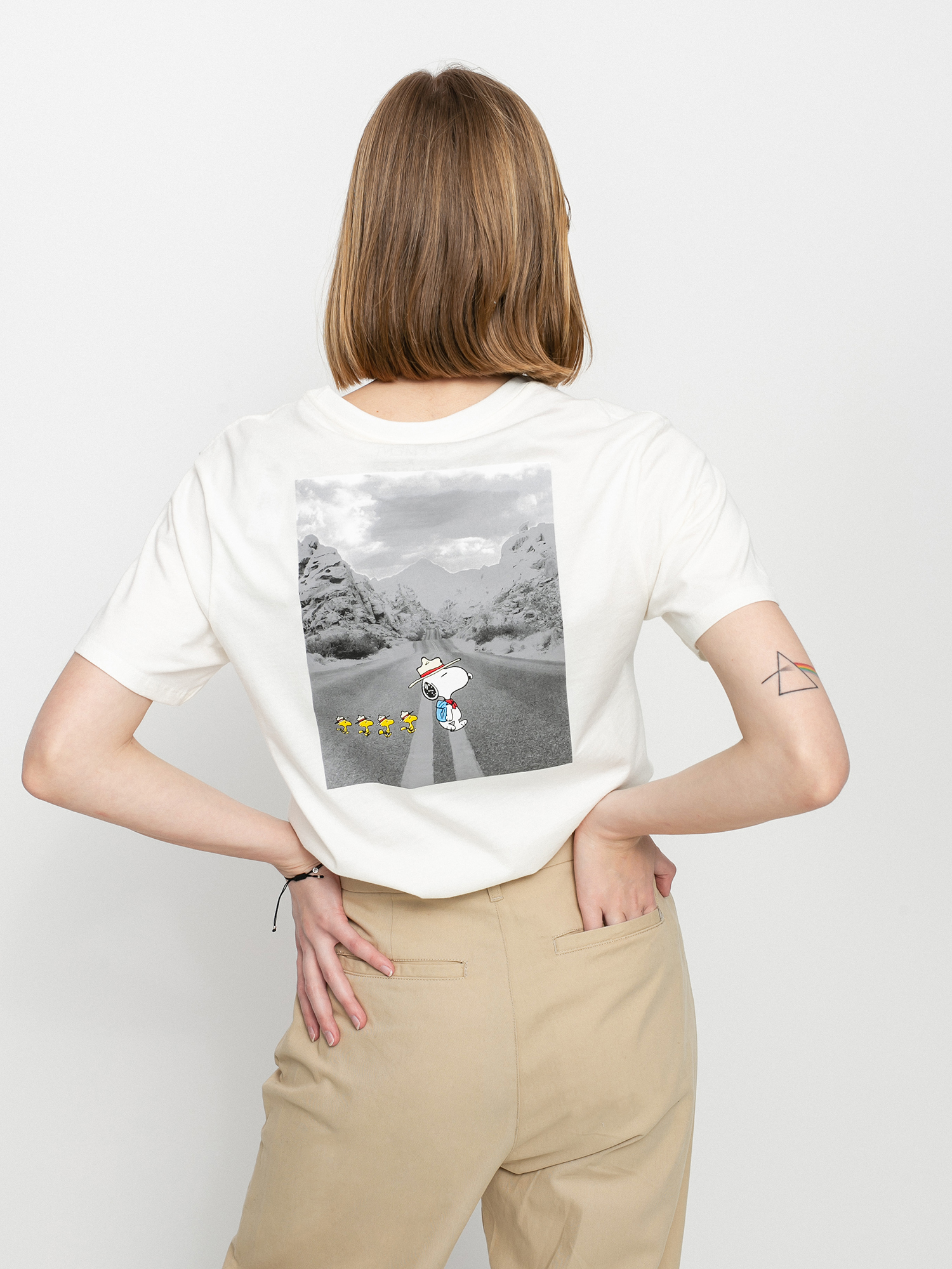 T-shirt Element Peanuts Adventure Wmn (off white)