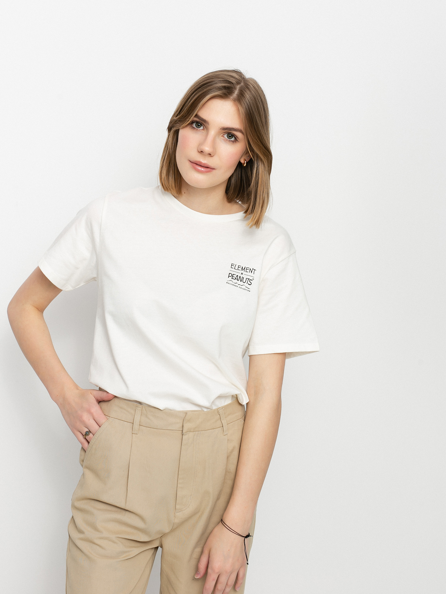 T-shirt Element Peanuts Adventure Wmn (off white)