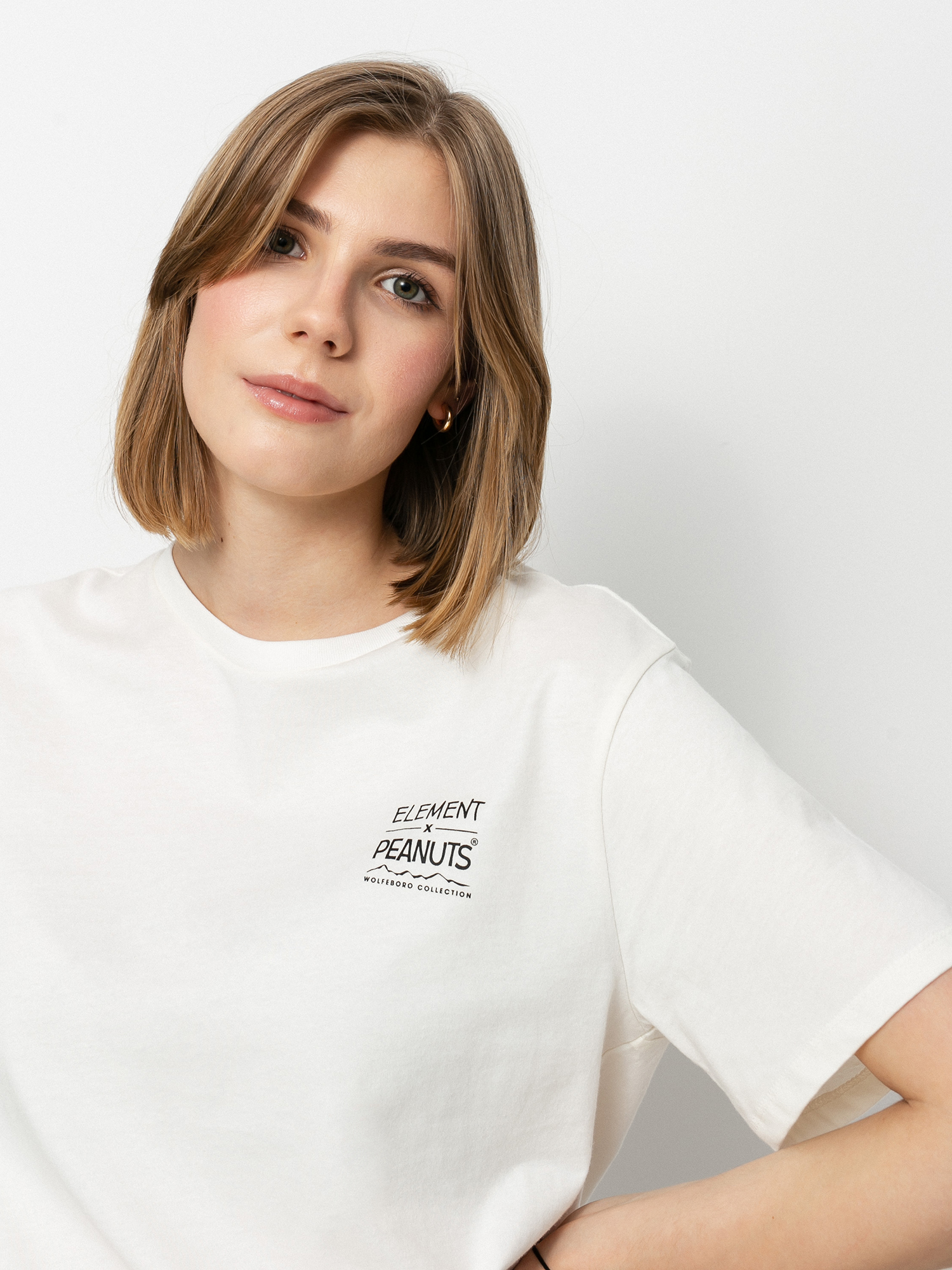 T-shirt Element Peanuts Adventure Wmn (off white)