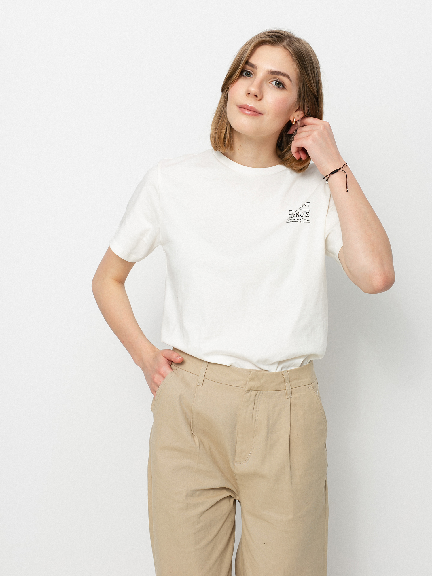 T-shirt Element Peanuts Adventure Wmn (off white)