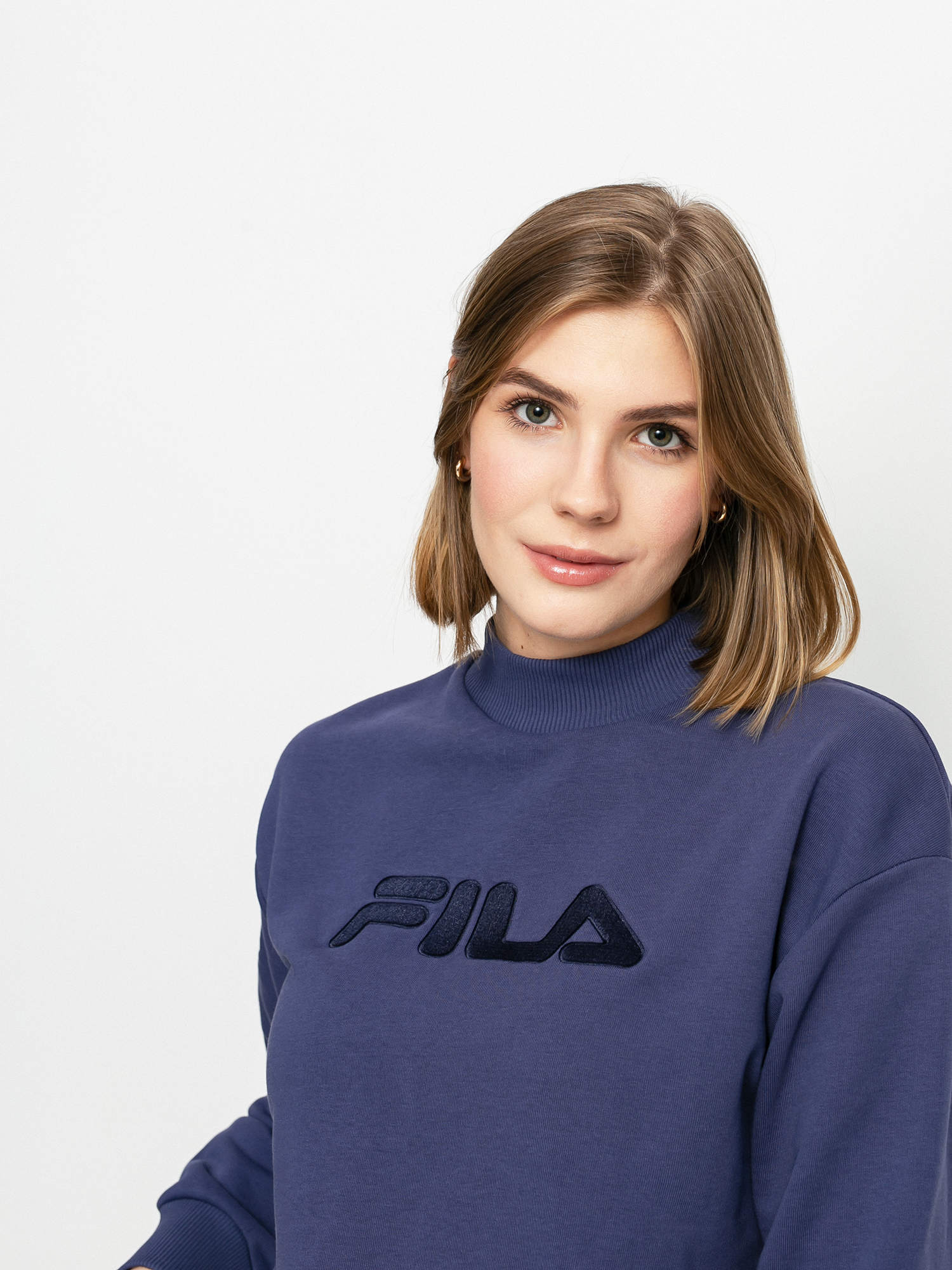 Bluza Fila Fauna Wide Cropped Wmn (crown blue)