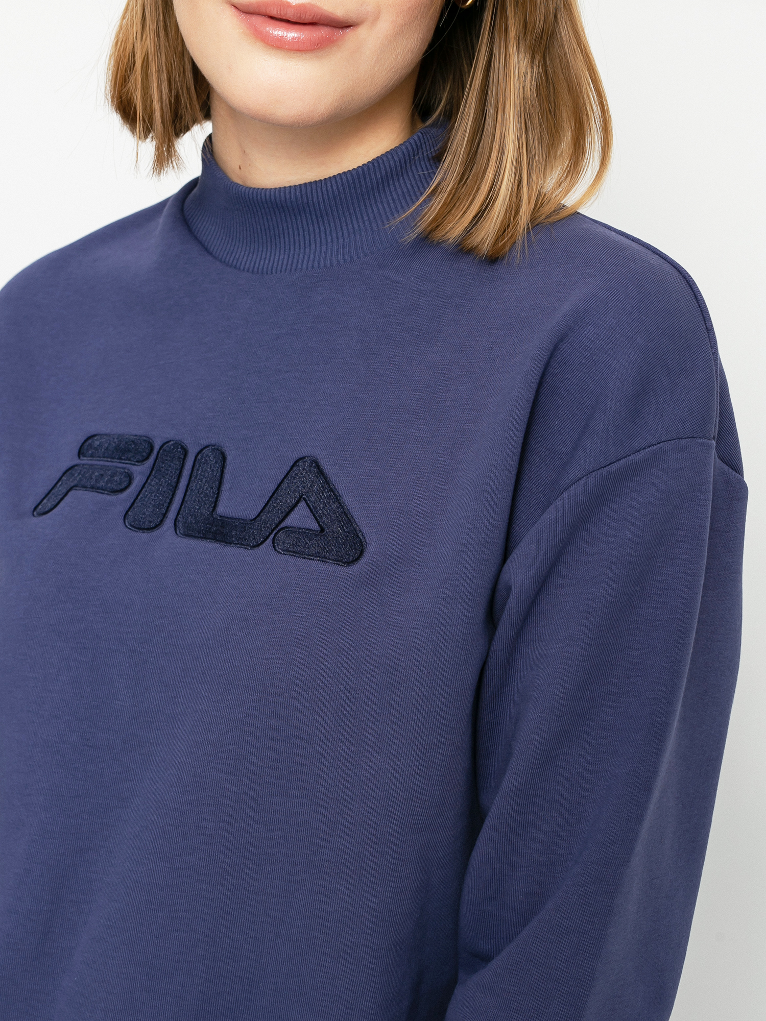 Bluza Fila Fauna Wide Cropped Wmn (crown blue)