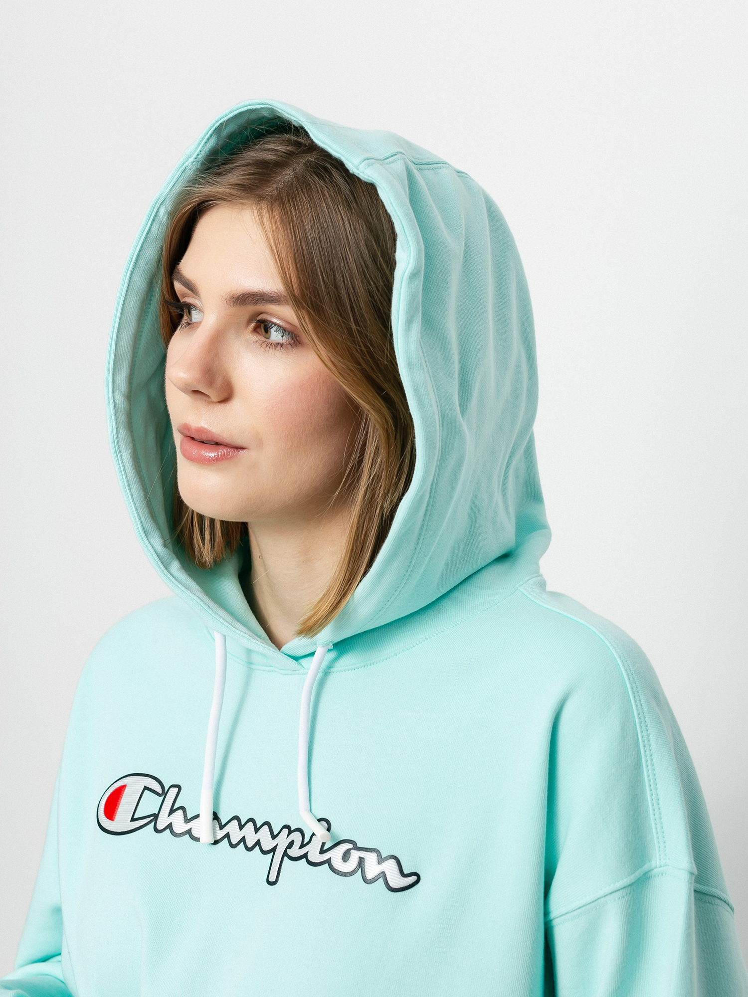 Bluza z kapturem Champion Sweatshirt HD 112638 Wmn (btt)
