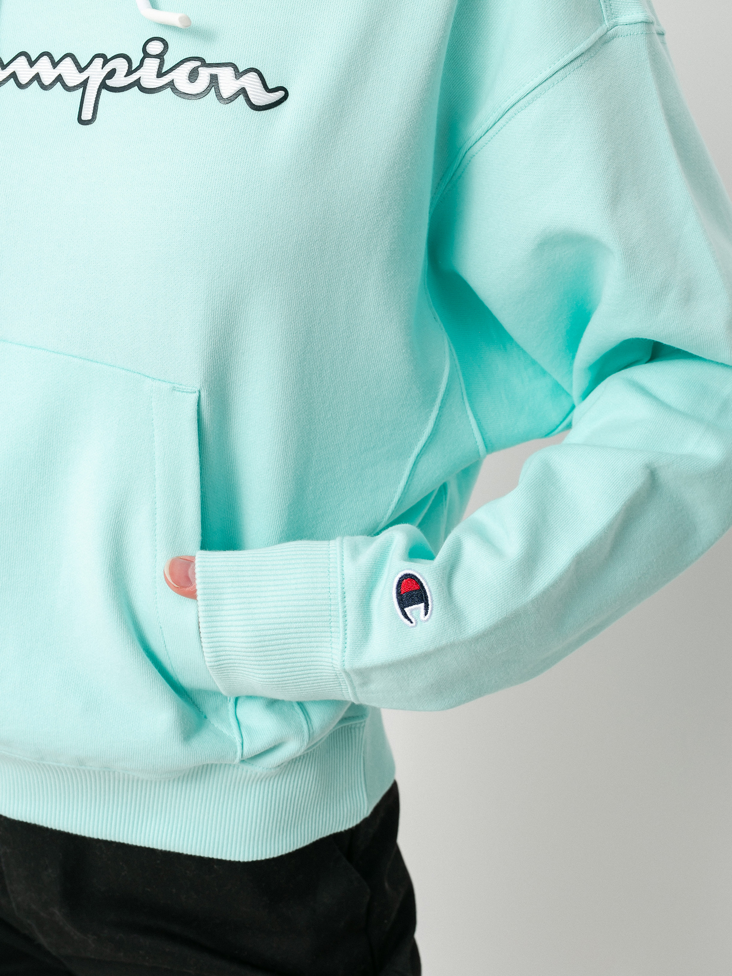 Bluza z kapturem Champion Sweatshirt HD 112638 Wmn (btt)