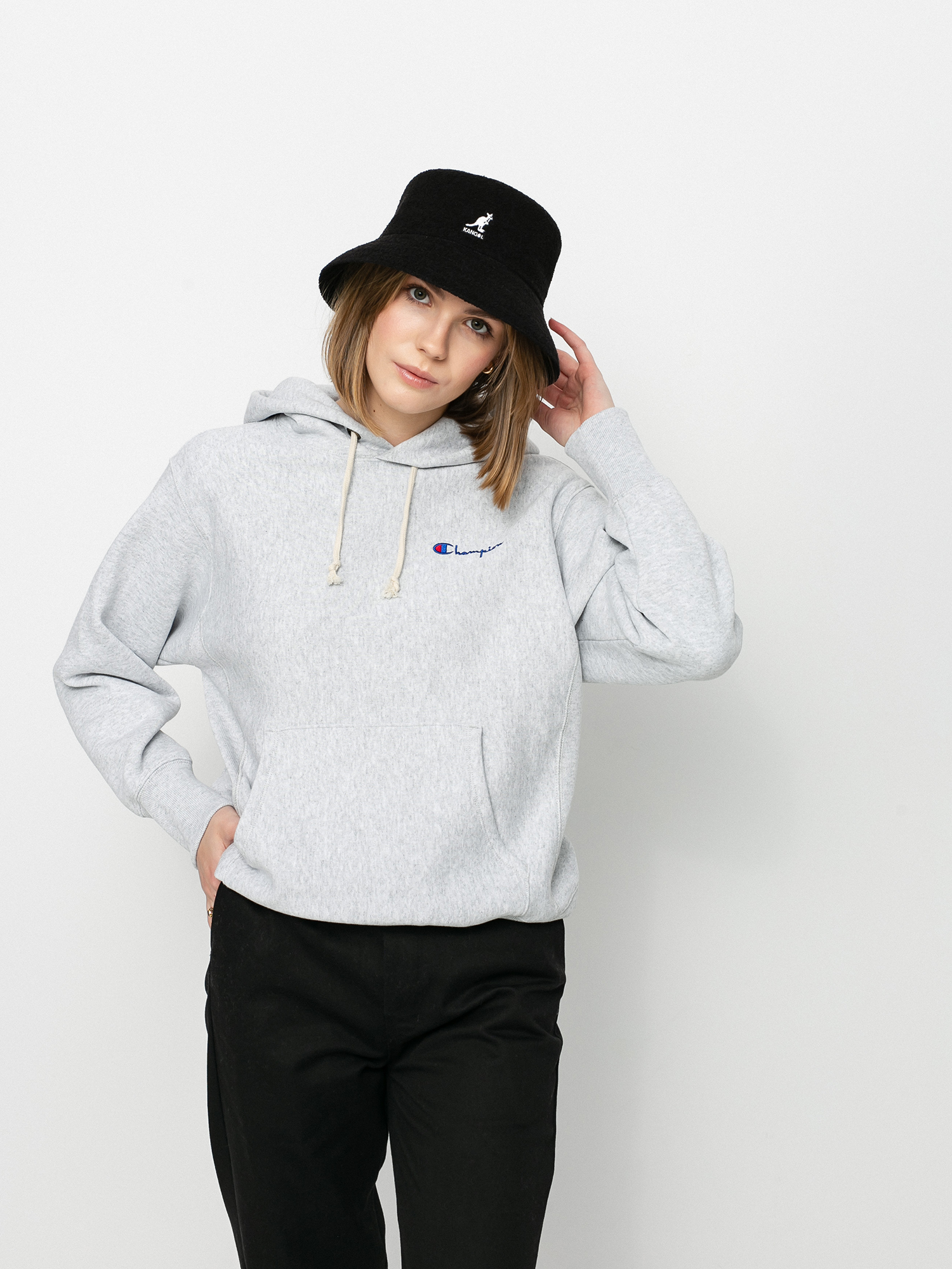 Bluza z kapturem Champion Sweatshirt HD 113150 Wmn (loxgm)