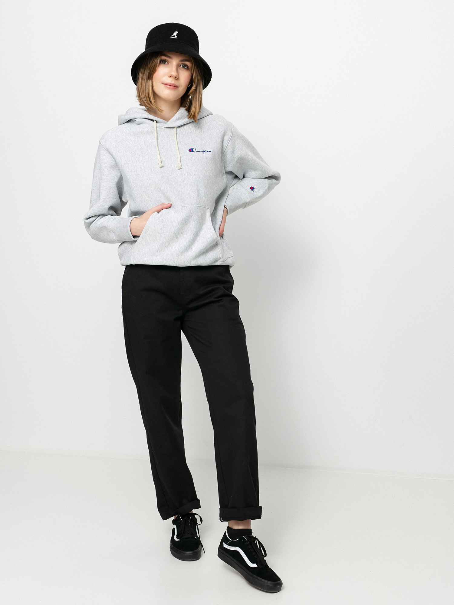 Bluza z kapturem Champion Sweatshirt HD 113150 Wmn (loxgm)