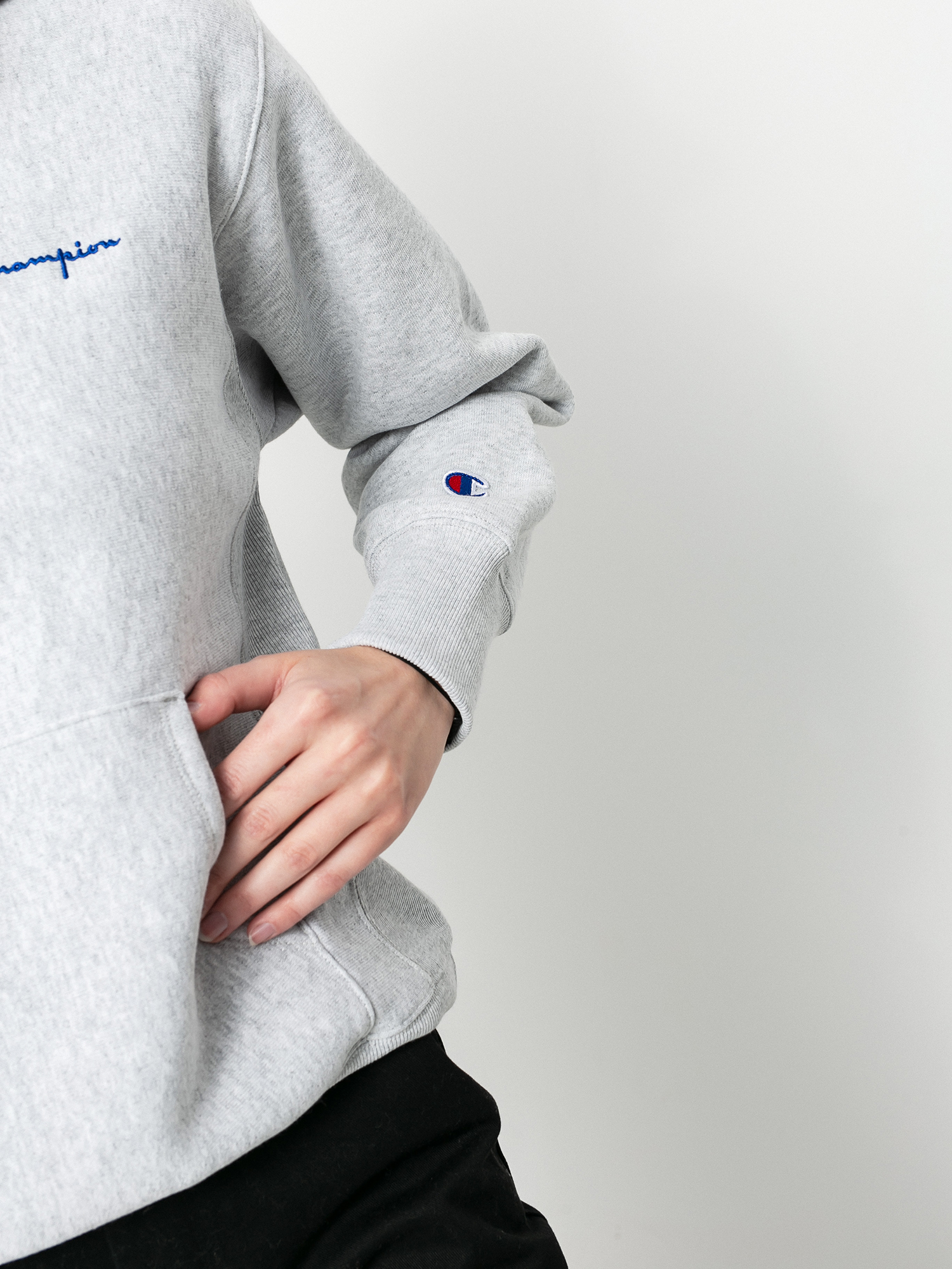 Bluza z kapturem Champion Sweatshirt HD 113150 Wmn (loxgm)