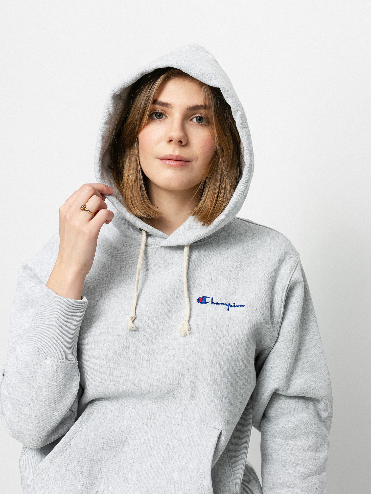 Bluza z kapturem Champion Sweatshirt HD 113150 Wmn (loxgm)
