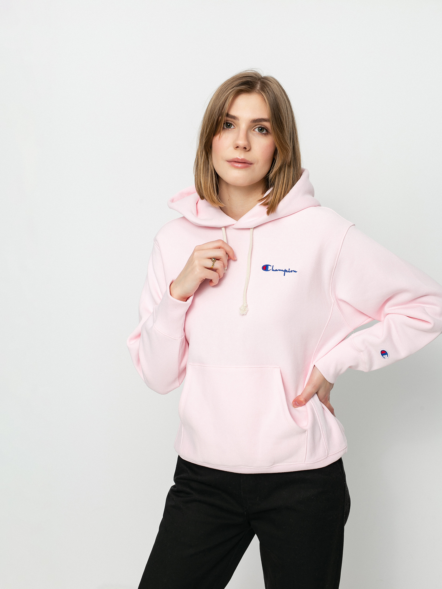 Bluza z kapturem Champion Sweatshirt HD 113150 Wmn (bap)