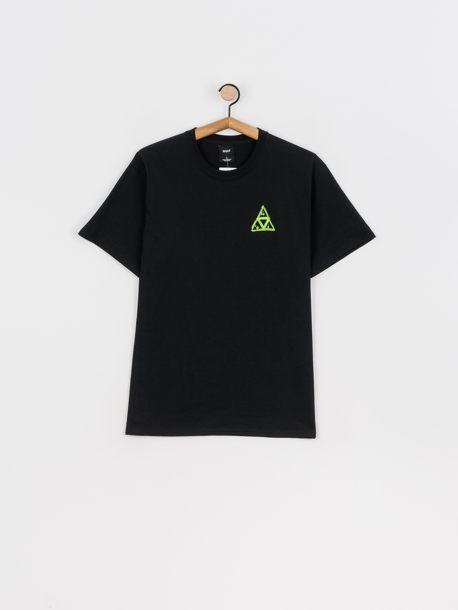T-shirt HUF X 420 Green Buddy TT (black)