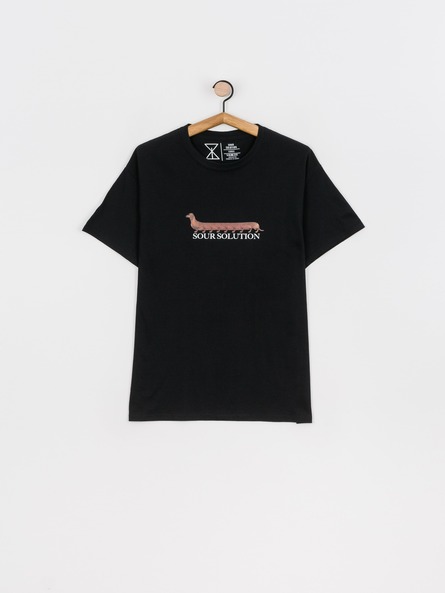 T-shirt Sour Solution Centihund (black)