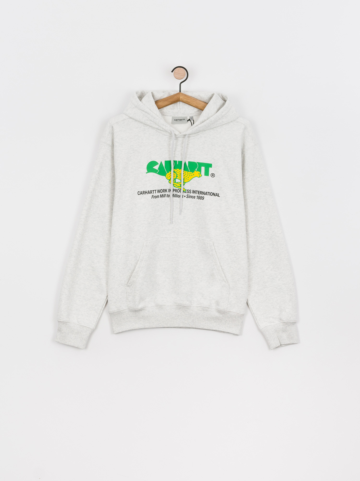 Bluza z kapturem Carhartt WIP Runner HD (ash heather)