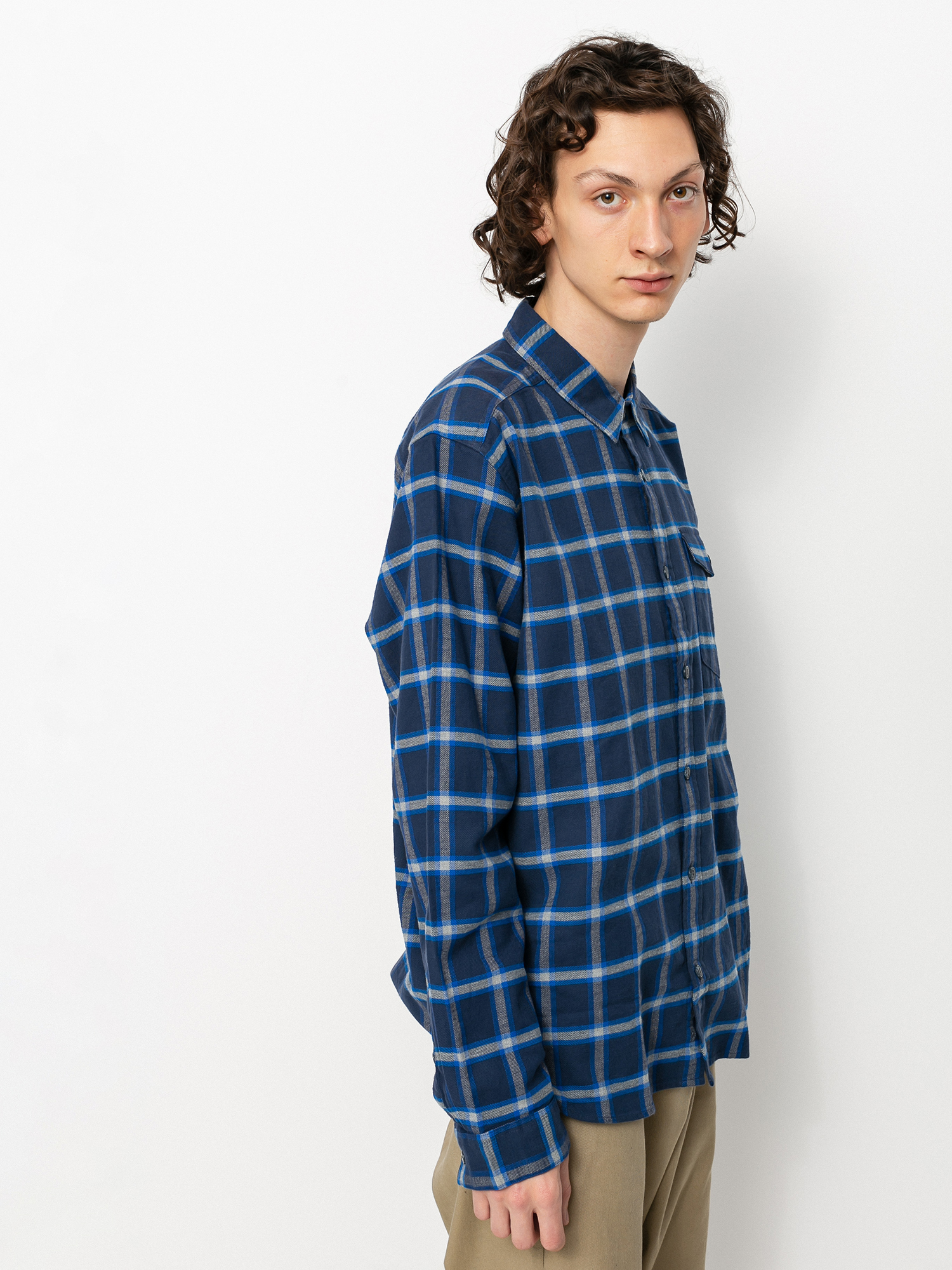 Koszula Patagonia Lightweight Fjord Flannel (grange/new navy)
