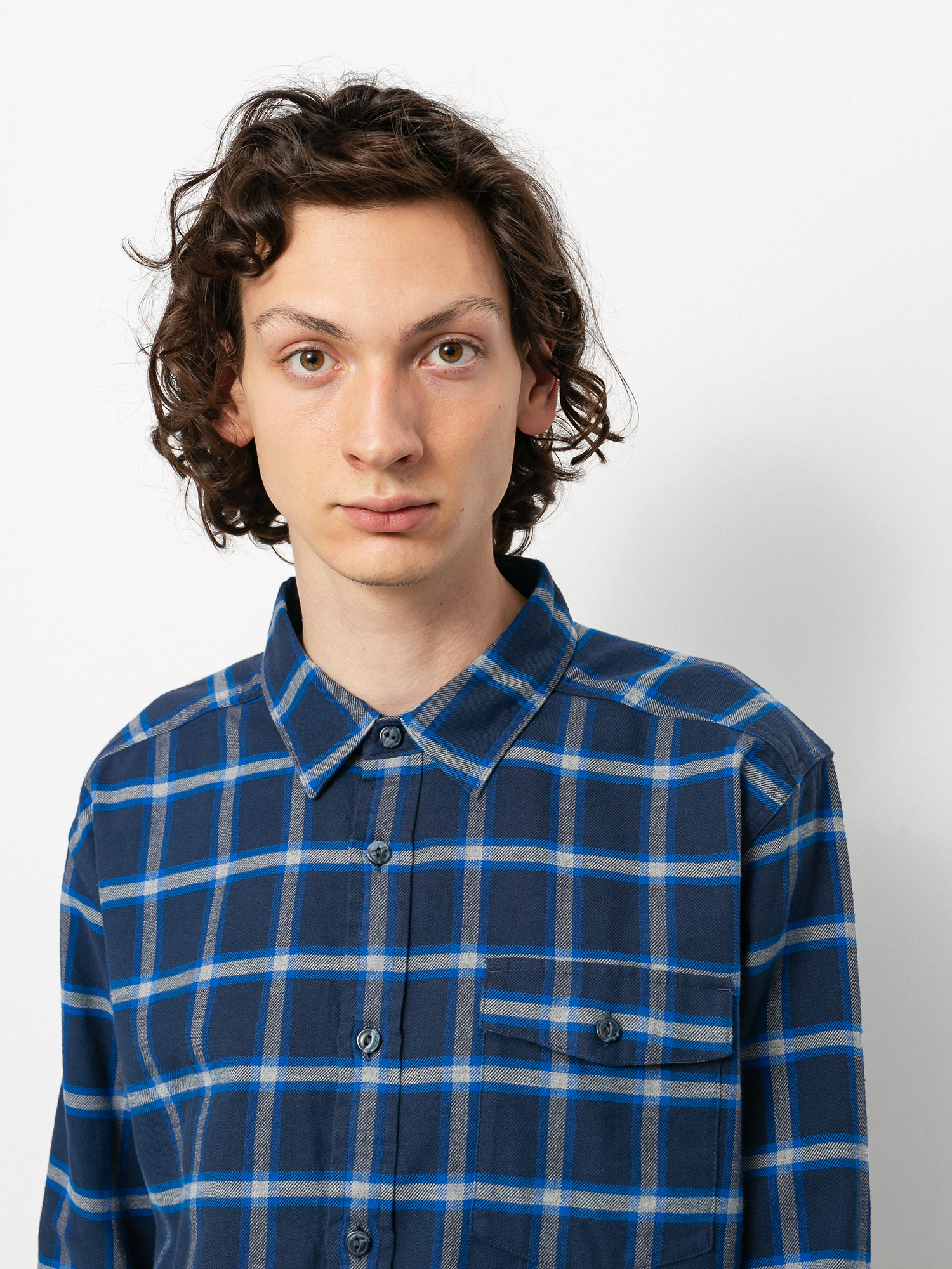 Koszula Patagonia Lightweight Fjord Flannel (grange/new navy)