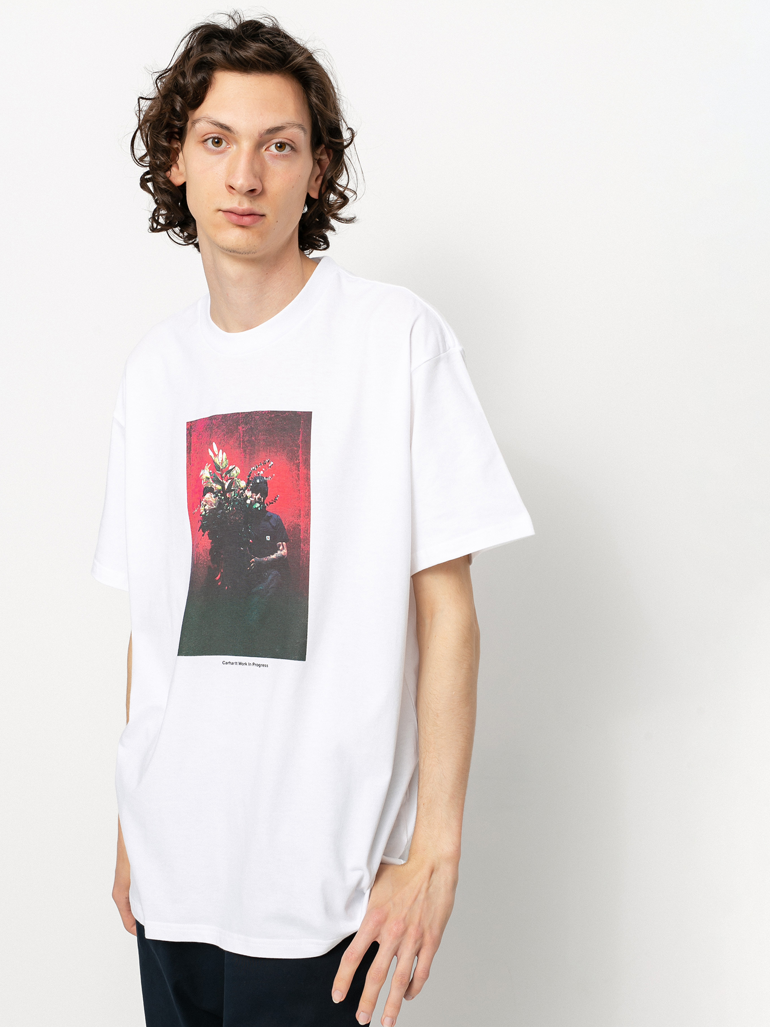 T-shirt Carhartt WIP Bouquet (white)