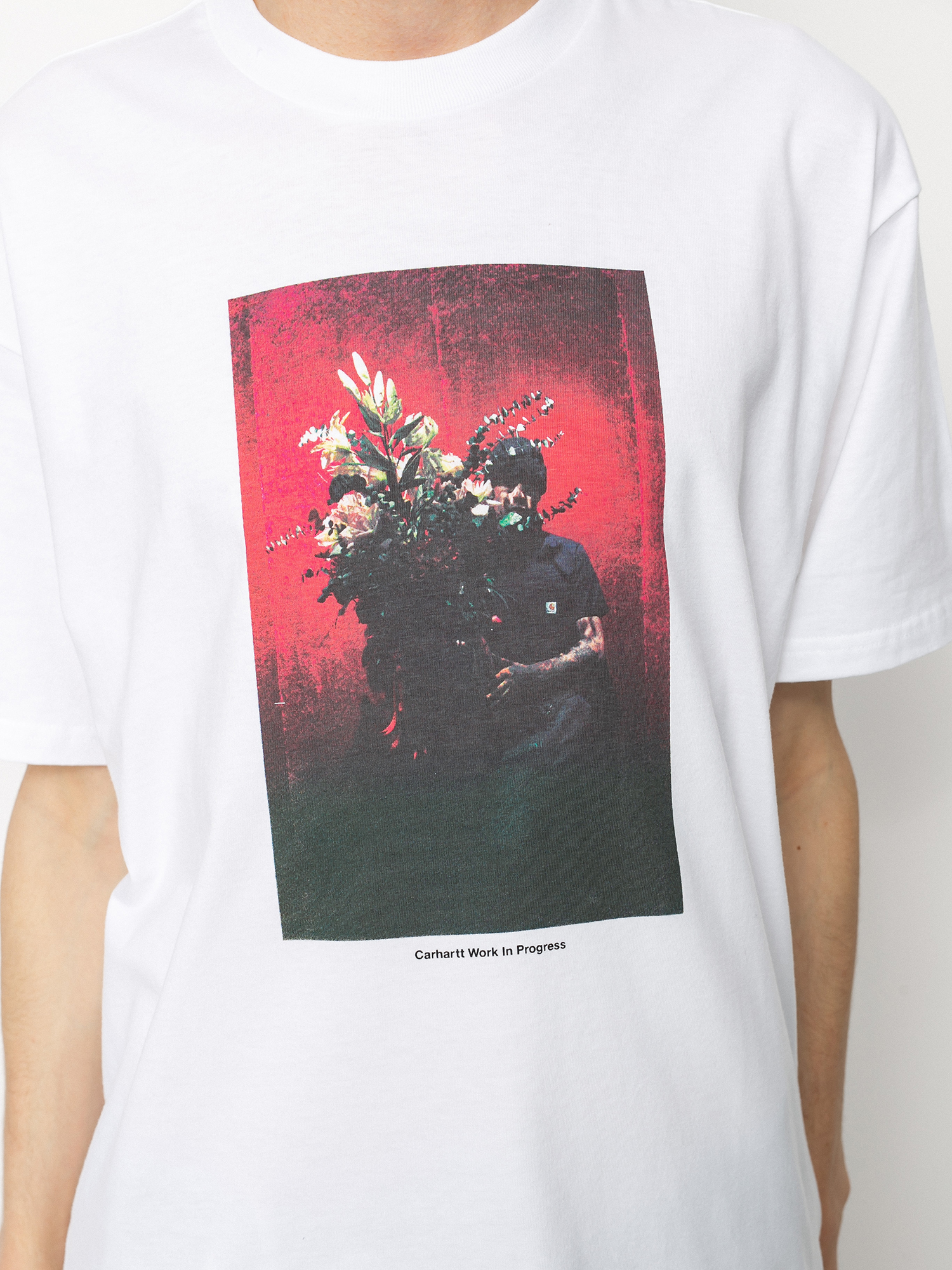 T-shirt Carhartt WIP Bouquet (white)