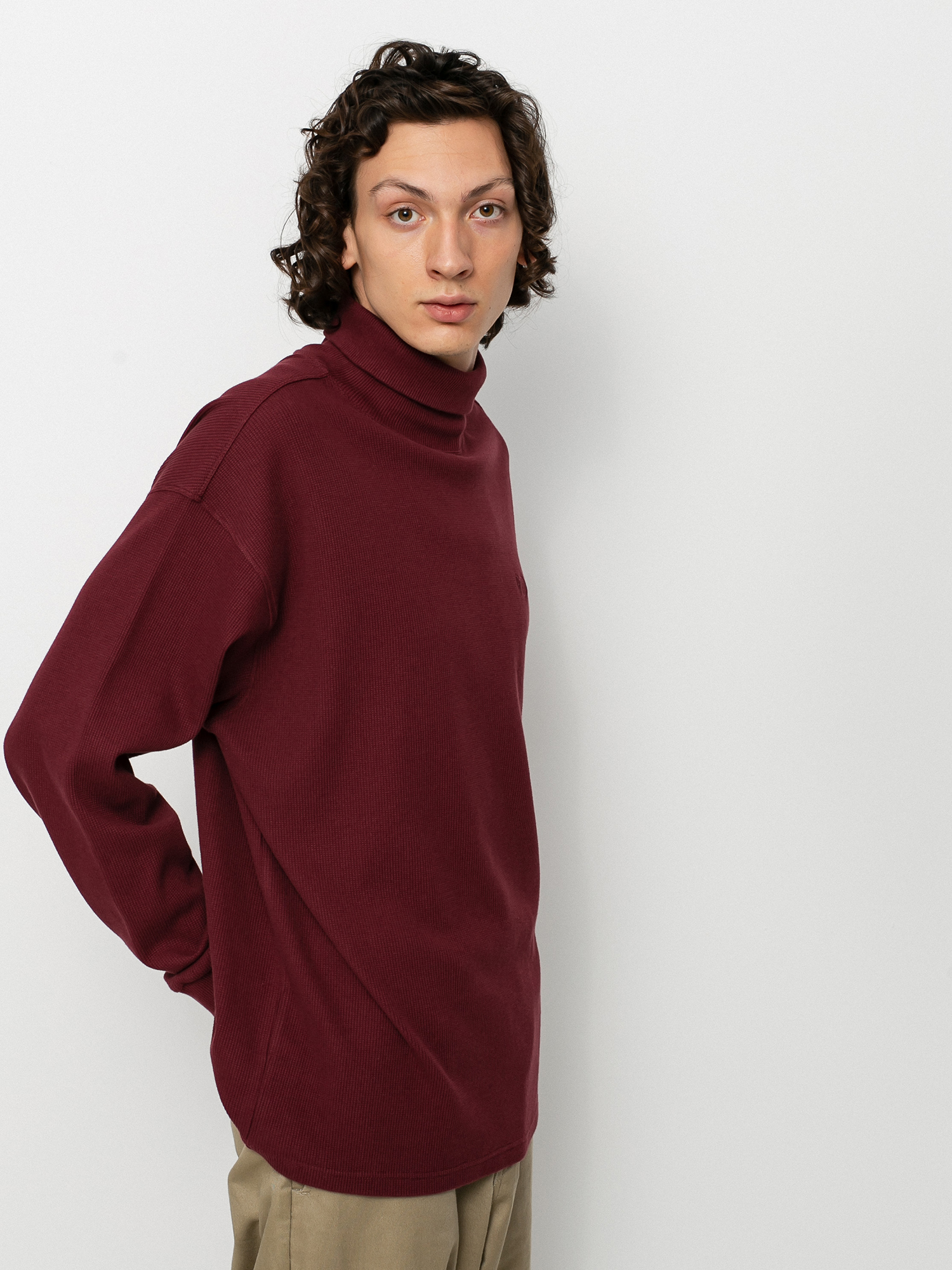 Longsleeve Polar Skate Shin Turtleneck (wine)