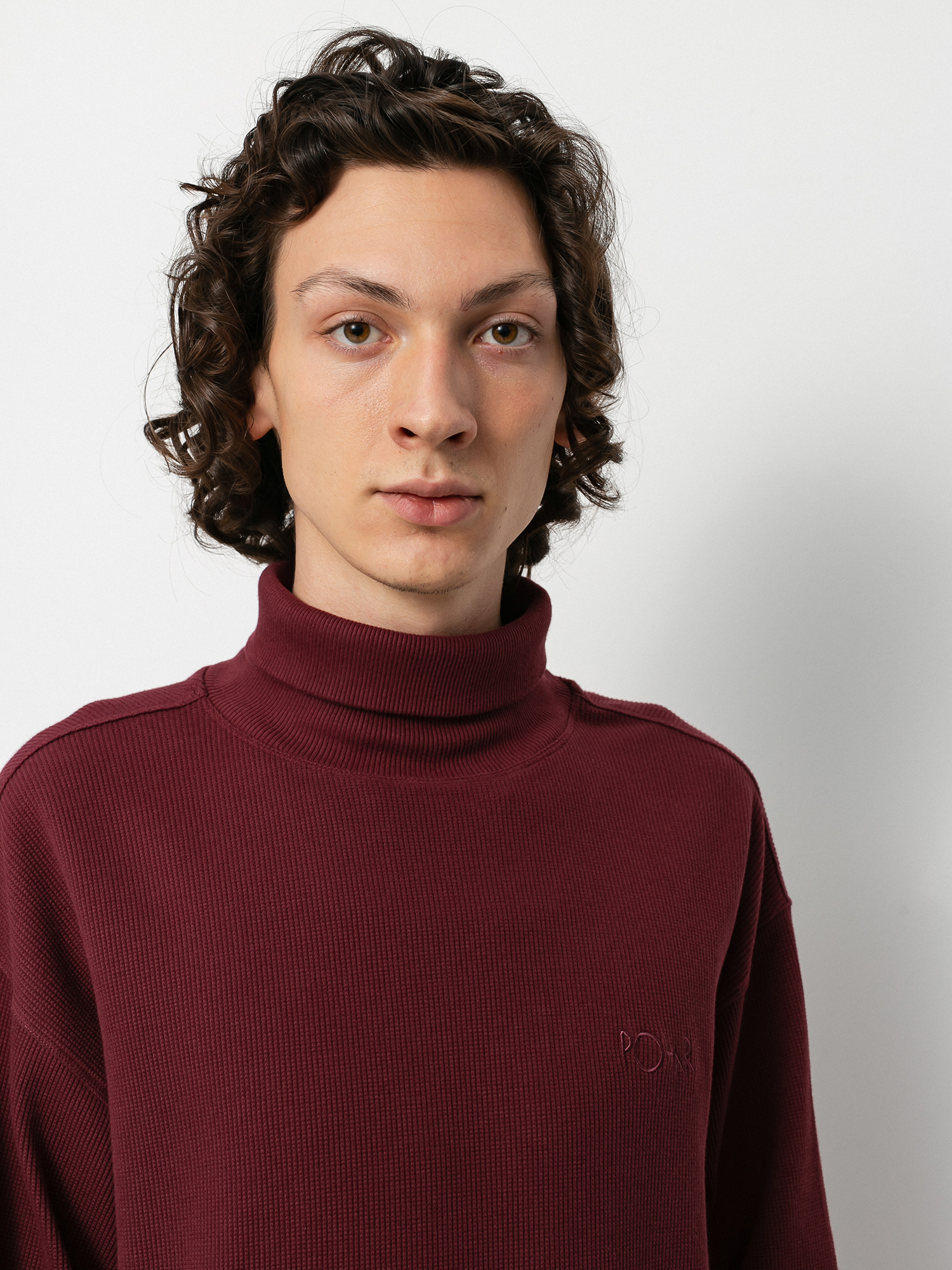 Longsleeve Polar Skate Shin Turtleneck (wine)