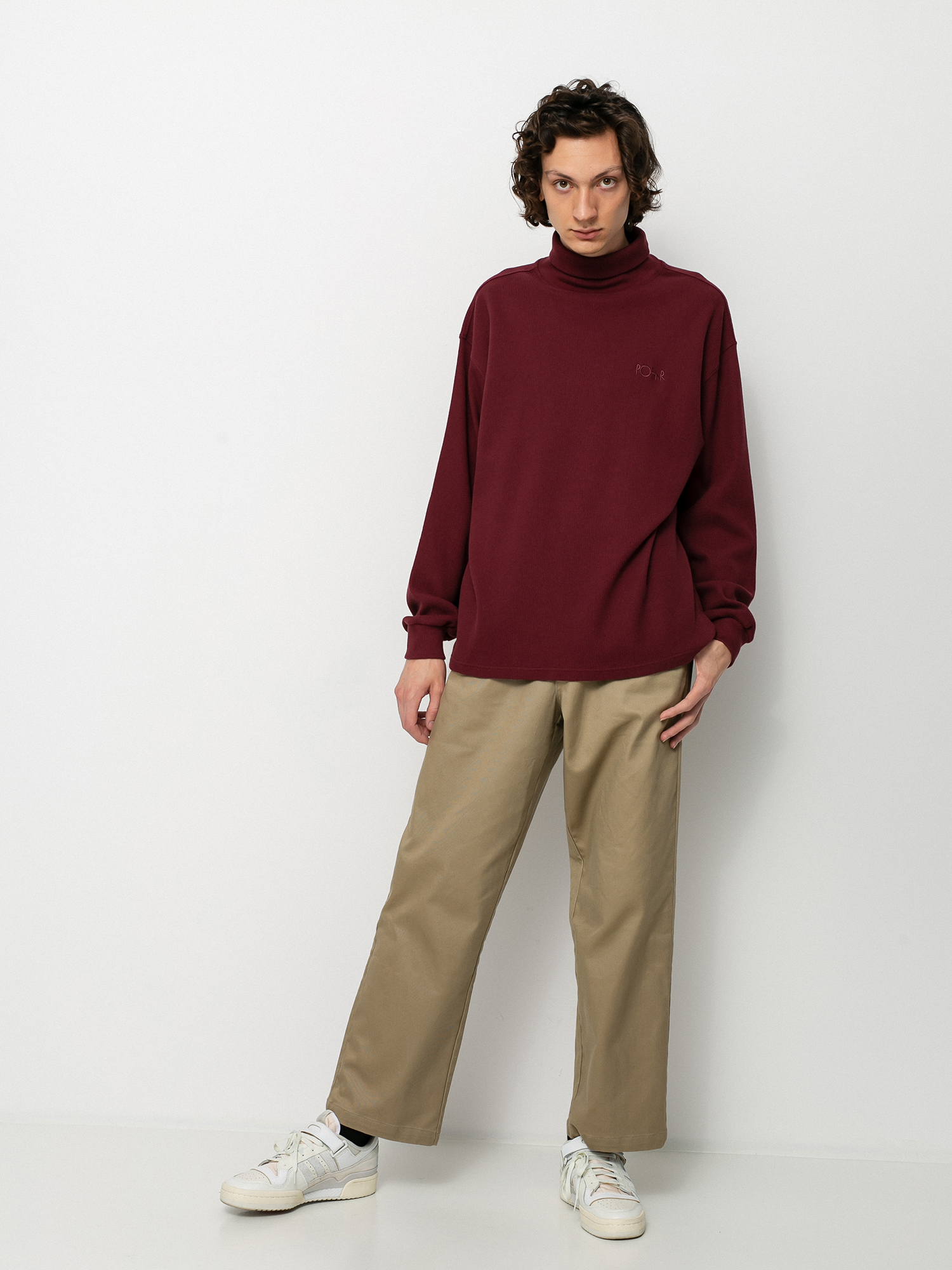Longsleeve Polar Skate Shin Turtleneck (wine)
