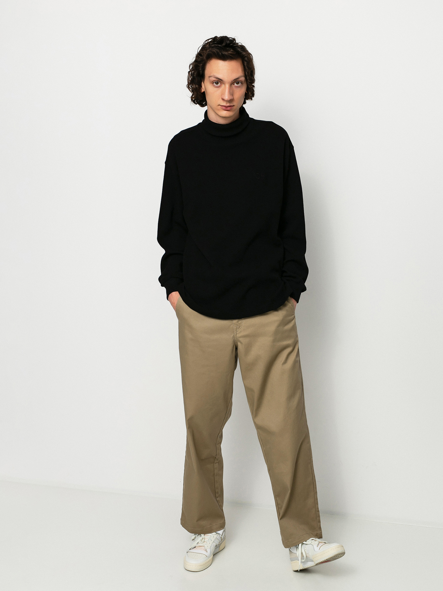 Longsleeve Polar Skate Shin Turtleneck (black)