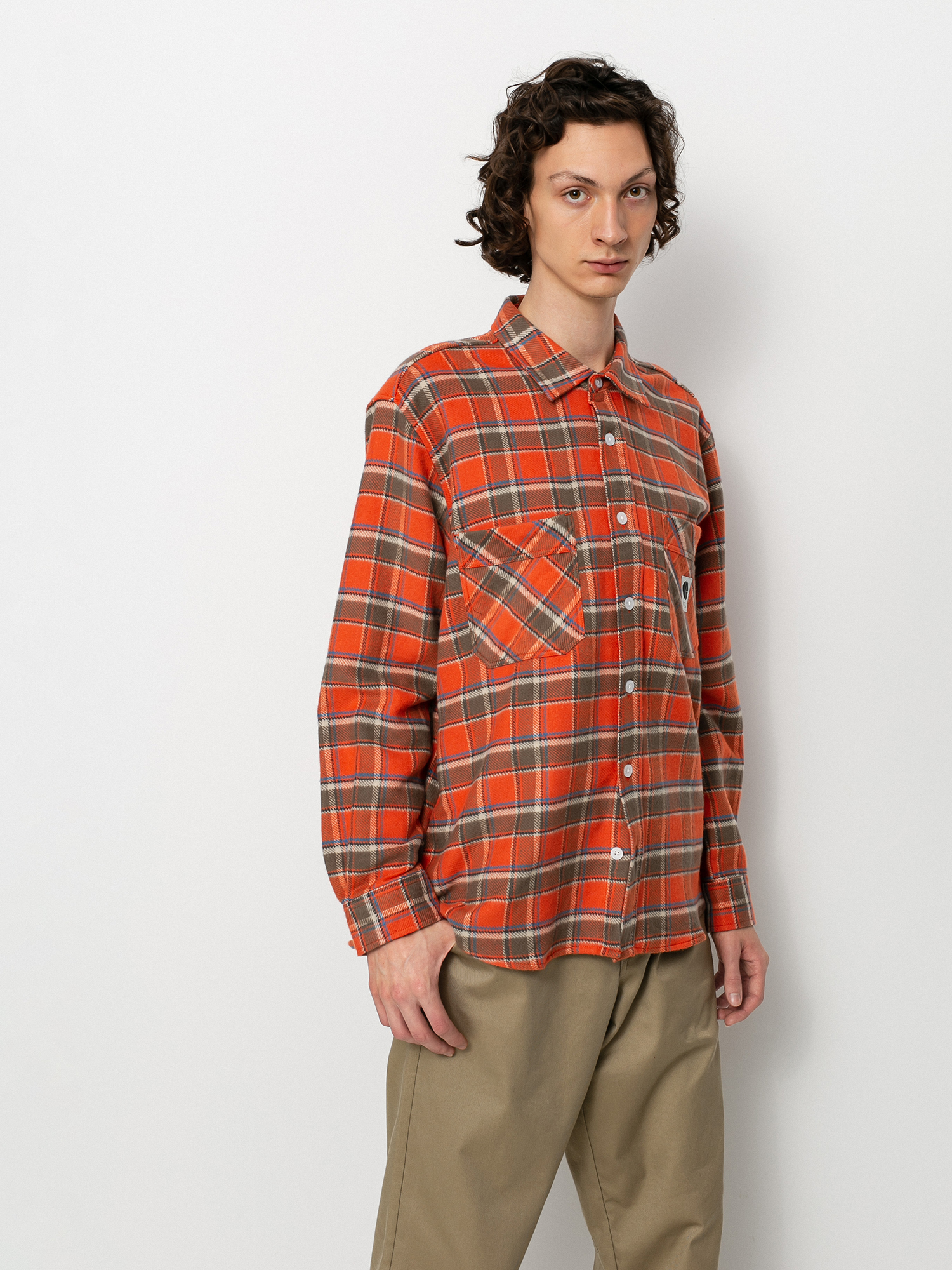 Koszula Polar Skate Flannel (orange)