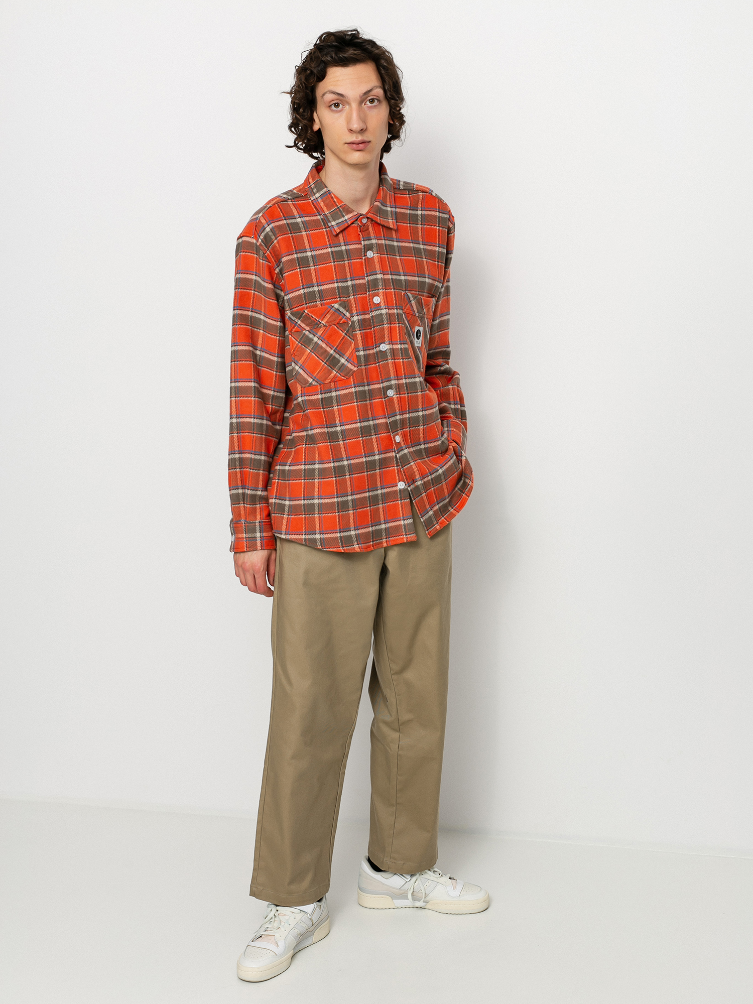 Koszula Polar Skate Flannel (orange)