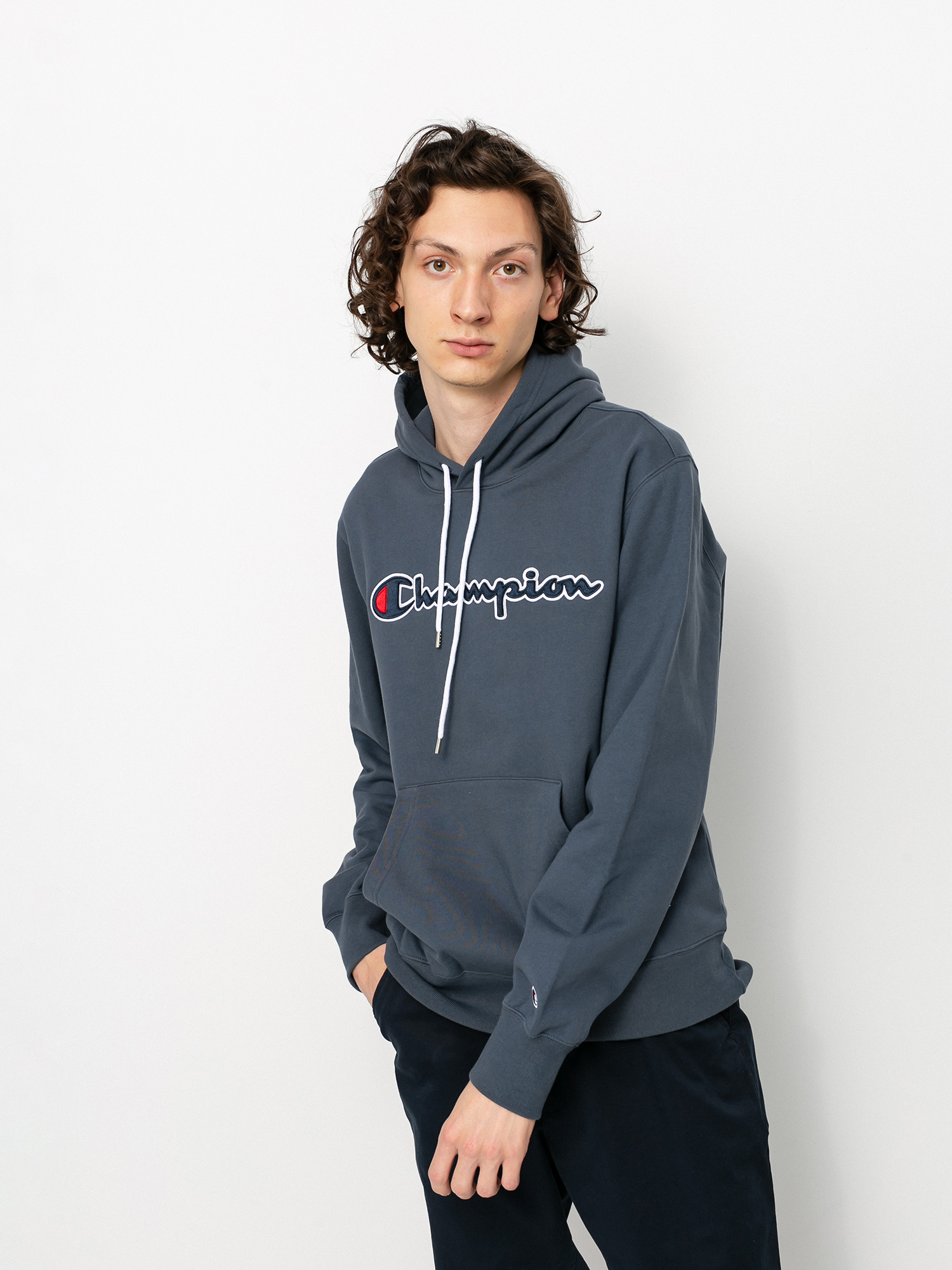Bluza z kapturem Champion Sweatshirt HD 214183 (chc)