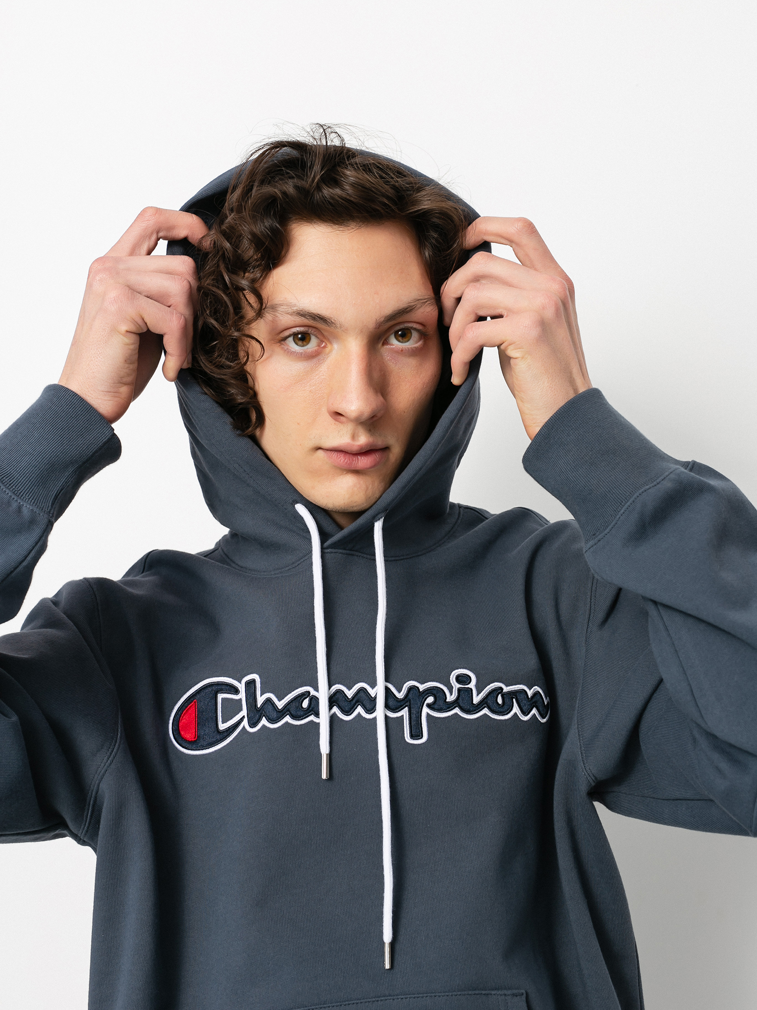 Bluza z kapturem Champion Sweatshirt HD 214183 (chc)