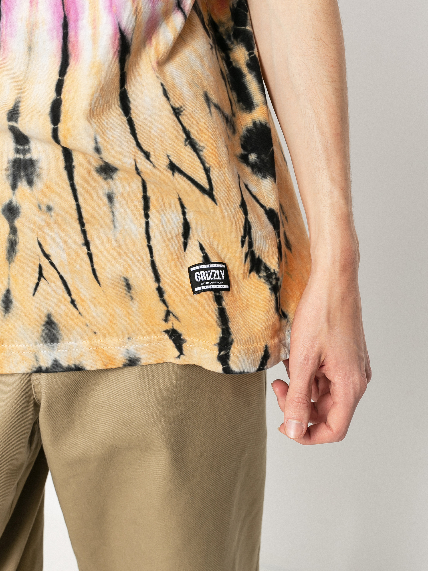 T-shirt Grizzly Griptape Family Ties (tie dye)