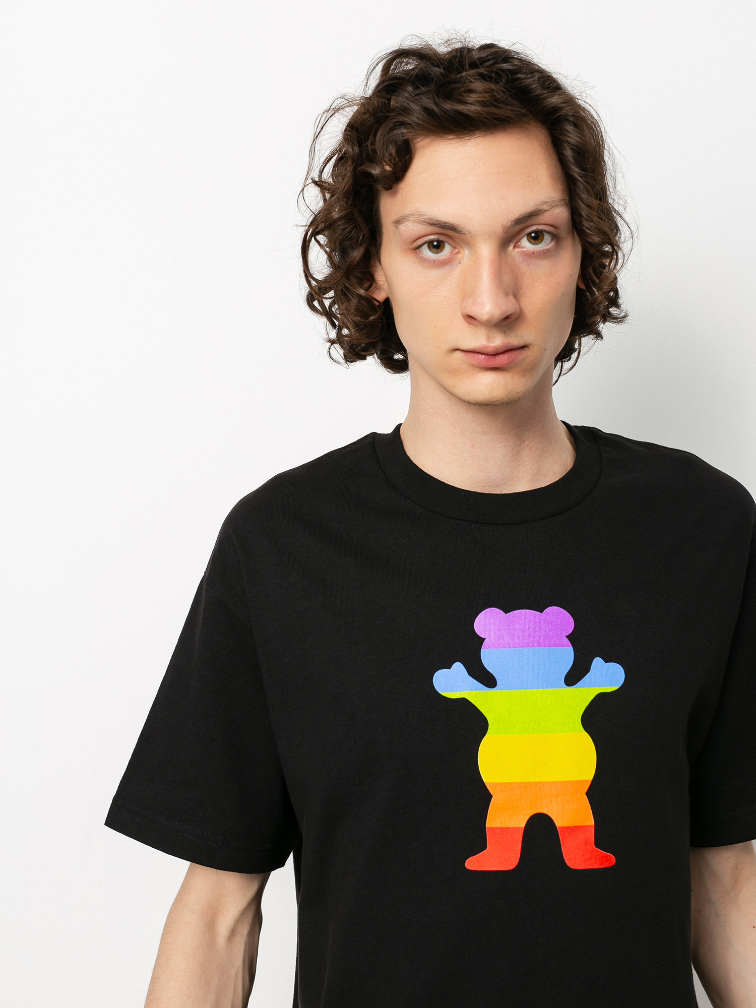 T-shirt Grizzly Griptape Pride Bear (black)