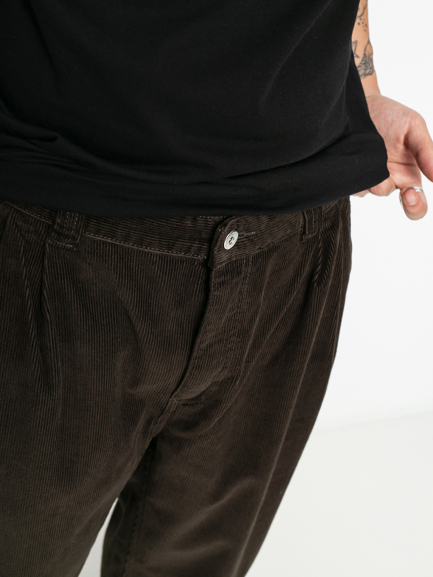 Spodnie Polar Skate Grund Chinos Cord (brown)