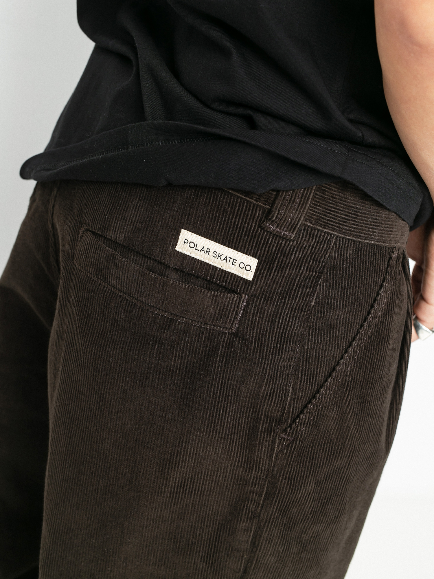 Spodnie Polar Skate Grund Chinos Cord (brown)