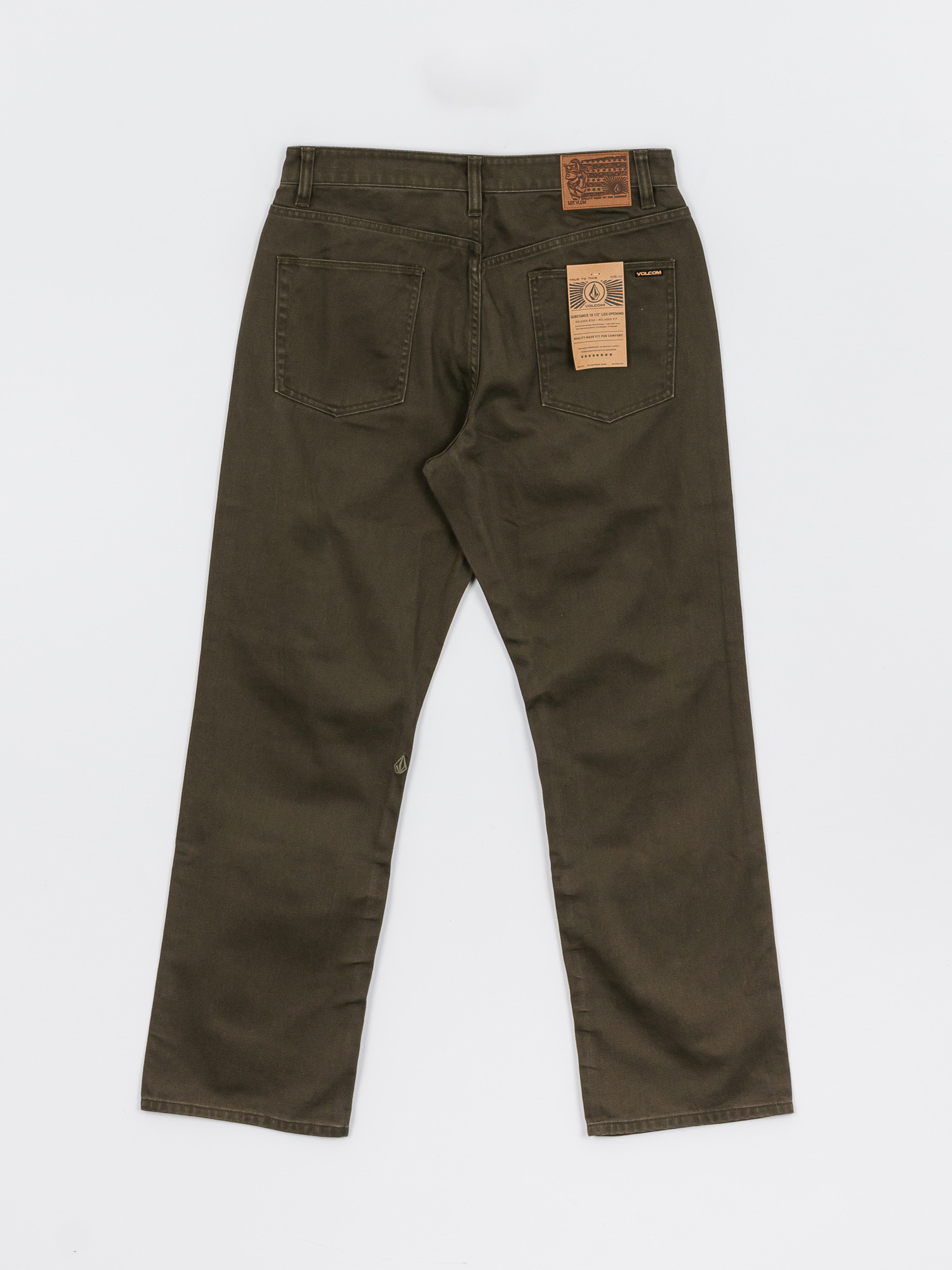 Spodnie Volcom Substance Denim (tarmac brown)