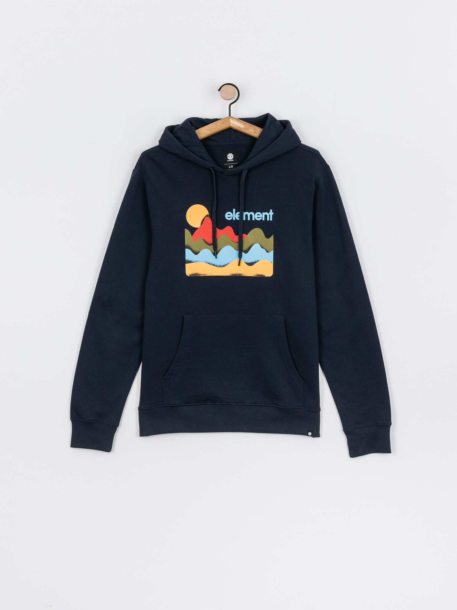 Bluza z kapturem Element Baskin HD (eclipse navy)