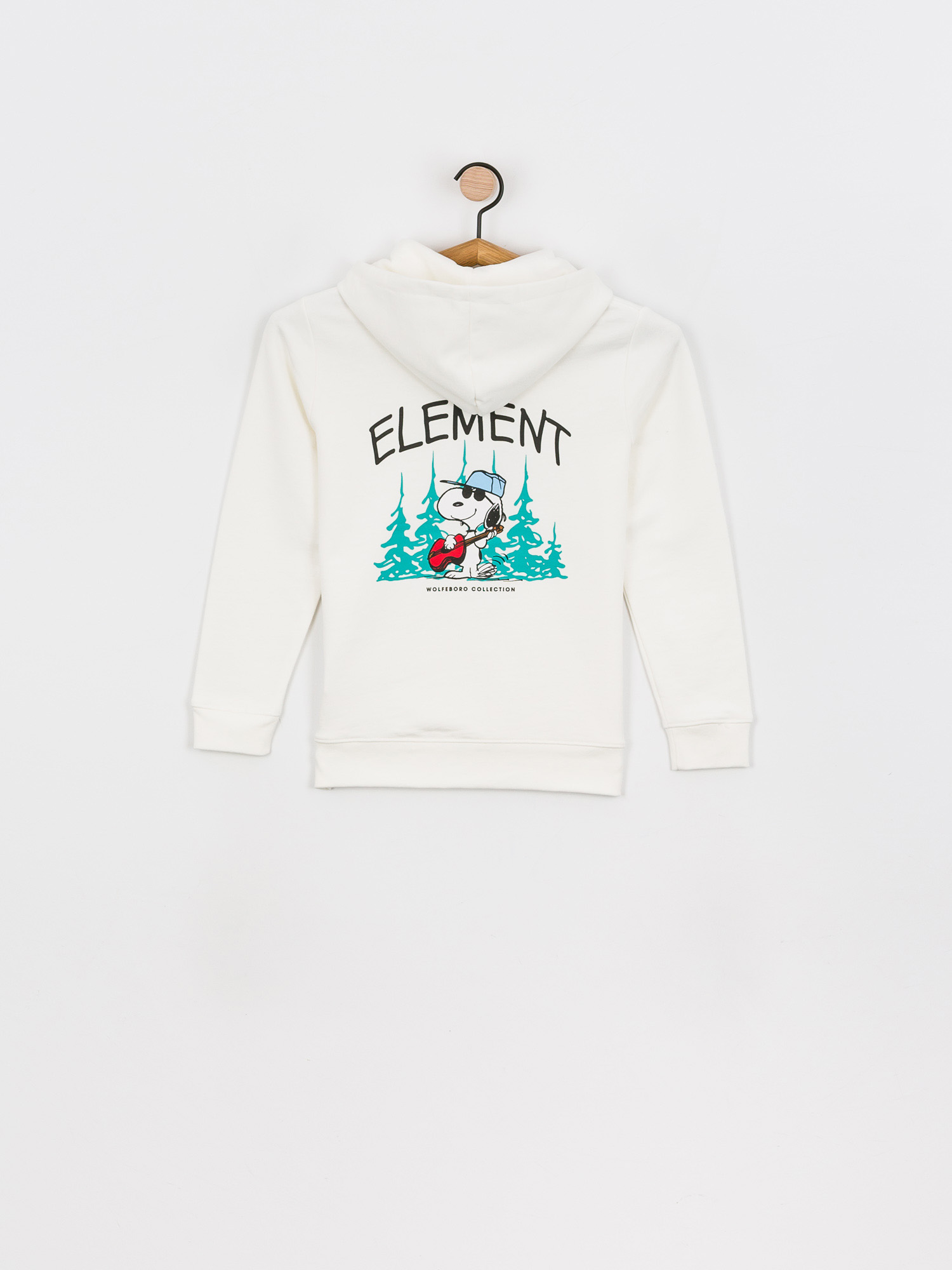 Bluza z kapturem Element Peanuts Good Times HD JR (off white)