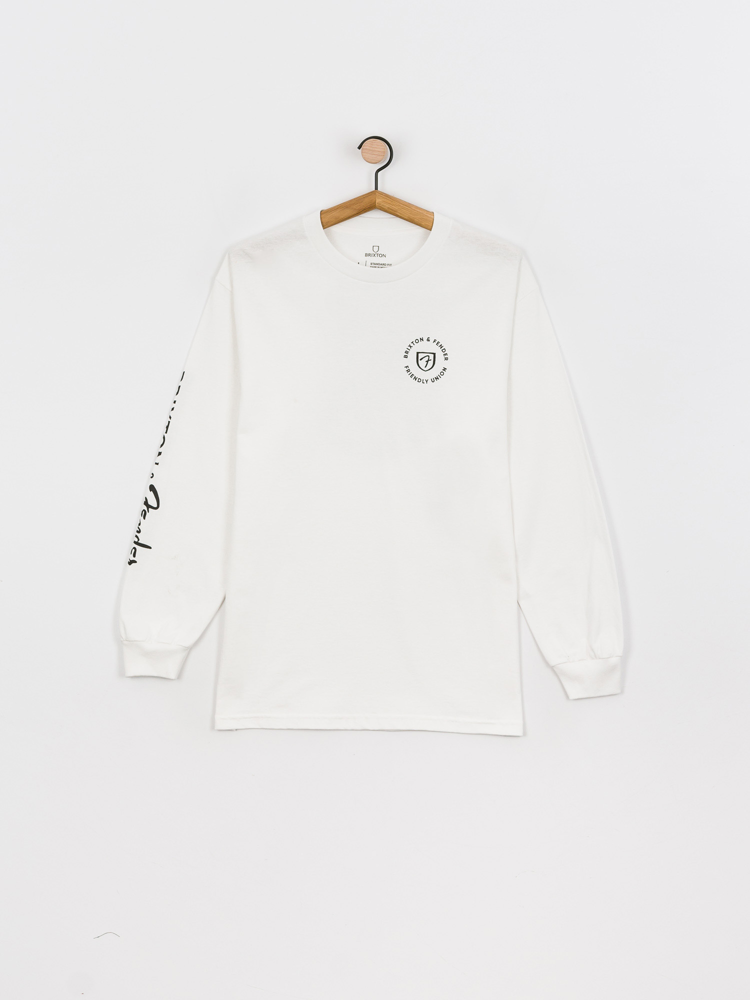 Longsleeve Brixton Fender Highway (white)