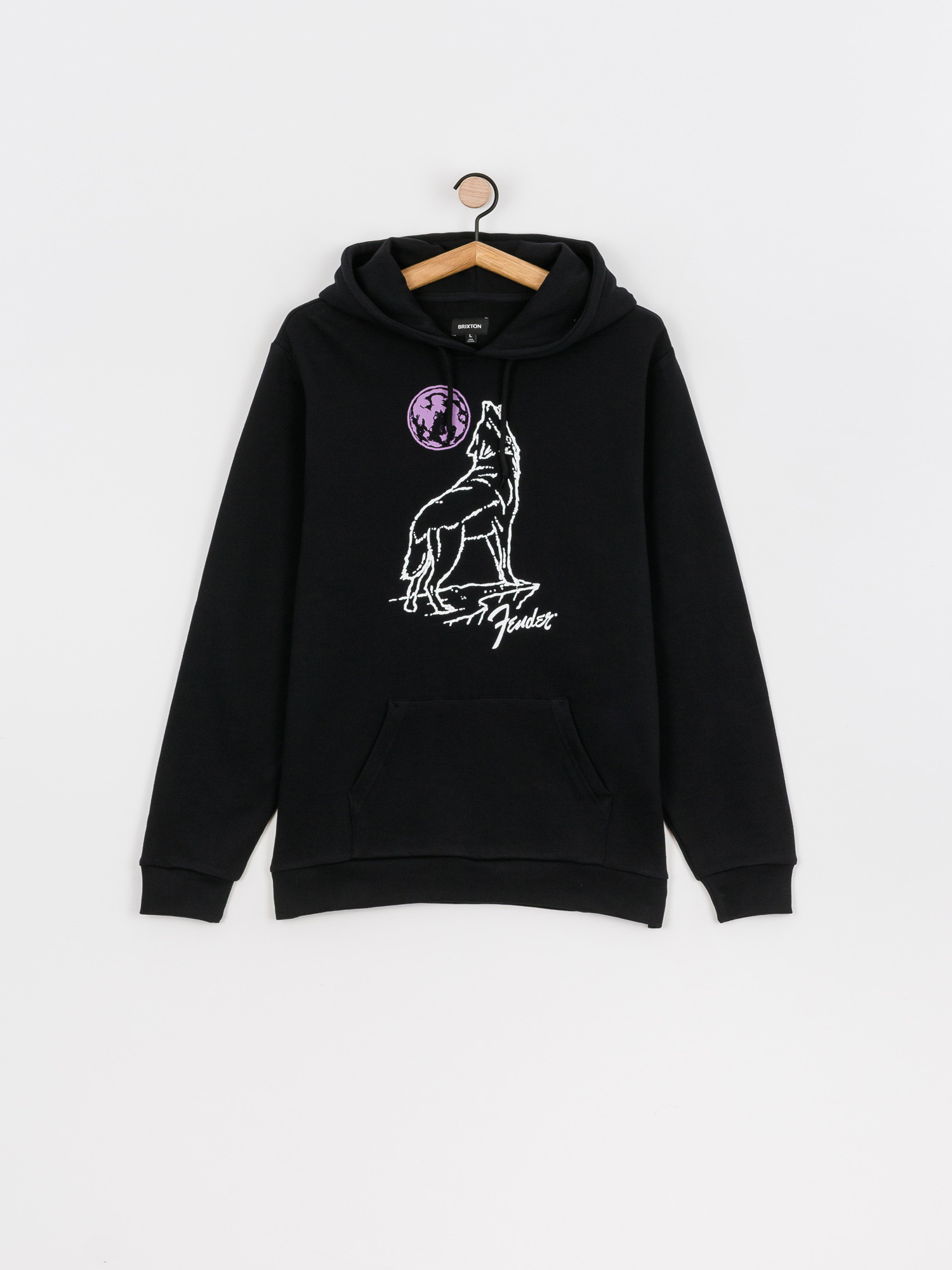 Bluza z kapturem Brixton Fender Howlin HD (black)