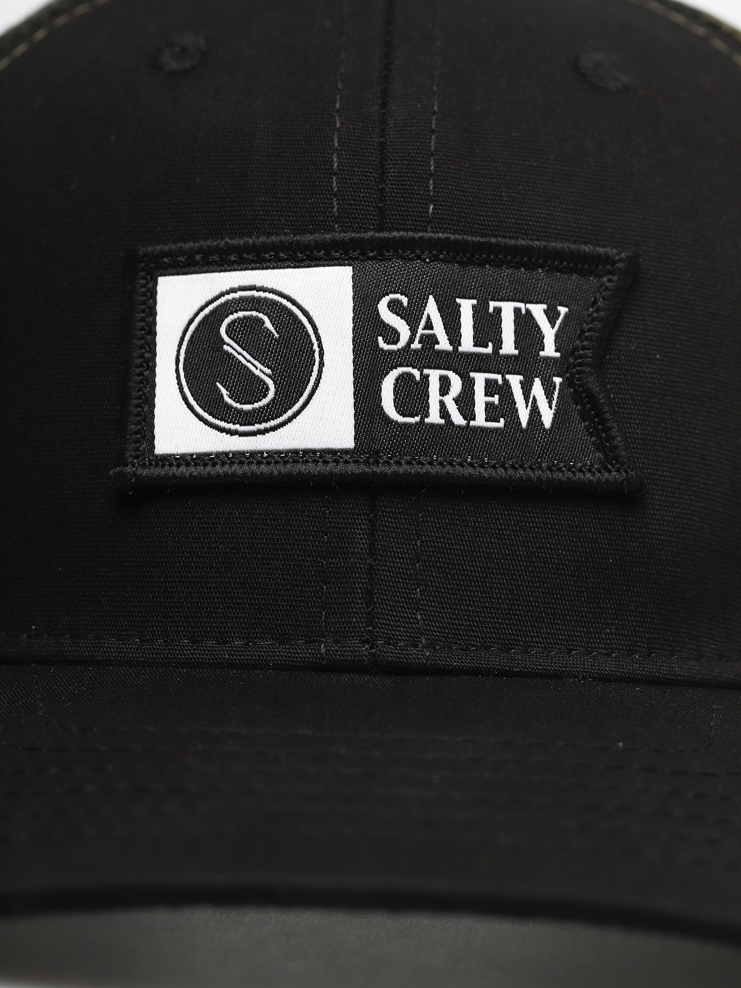 Czapka z daszkiem Salty Crew Pinnacle Retro Trucker (black/camo)