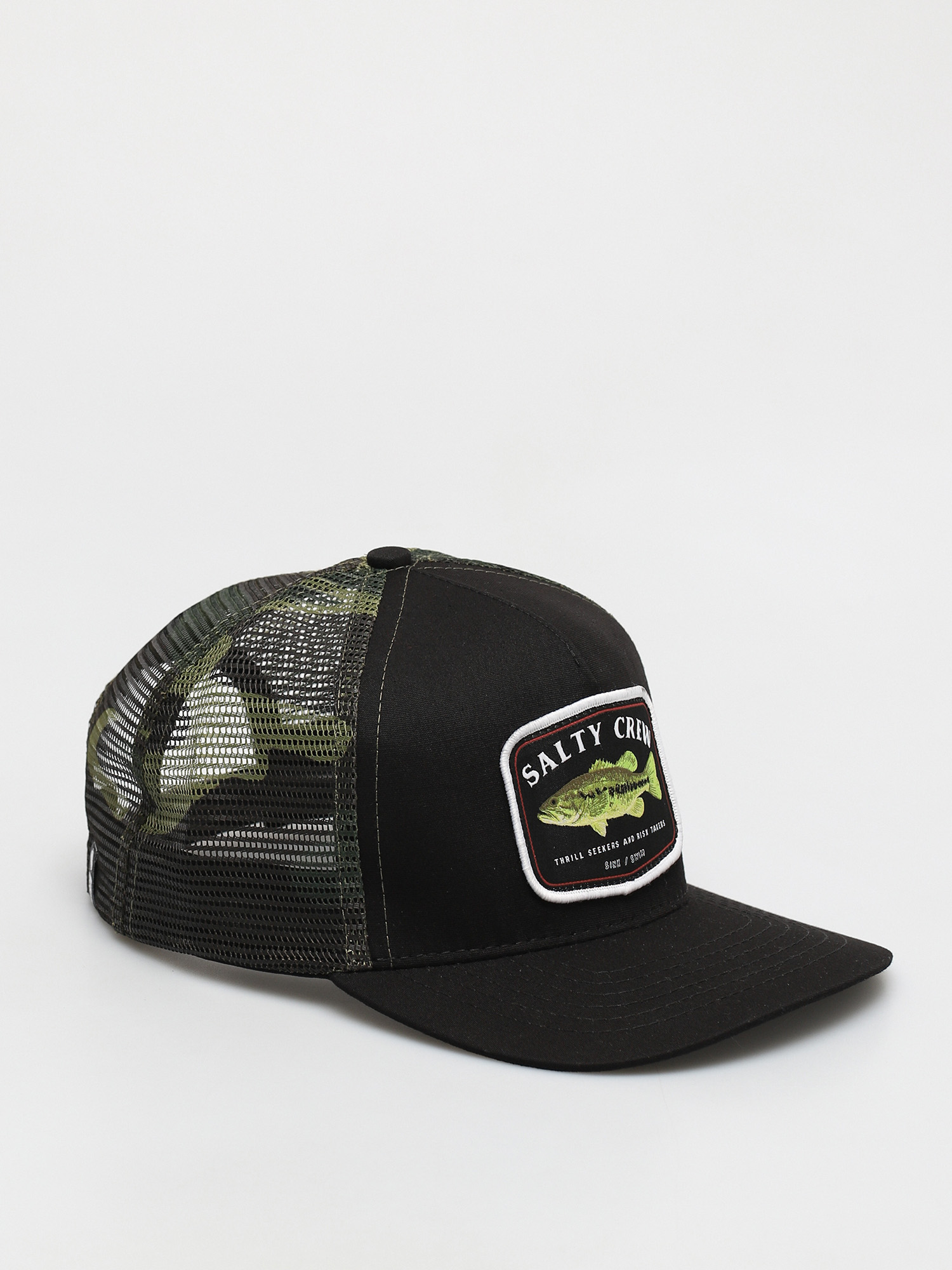 Czapka z daszkiem Salty Crew Bigmouth Trucker (black/camo)