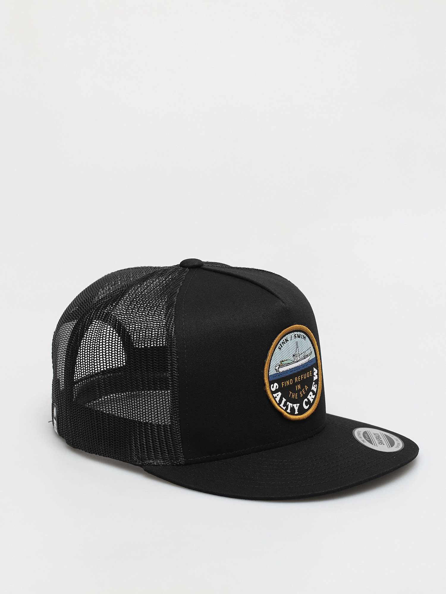 Czapka z daszkiem Salty Crew Dawn Patrol Trucker (black)