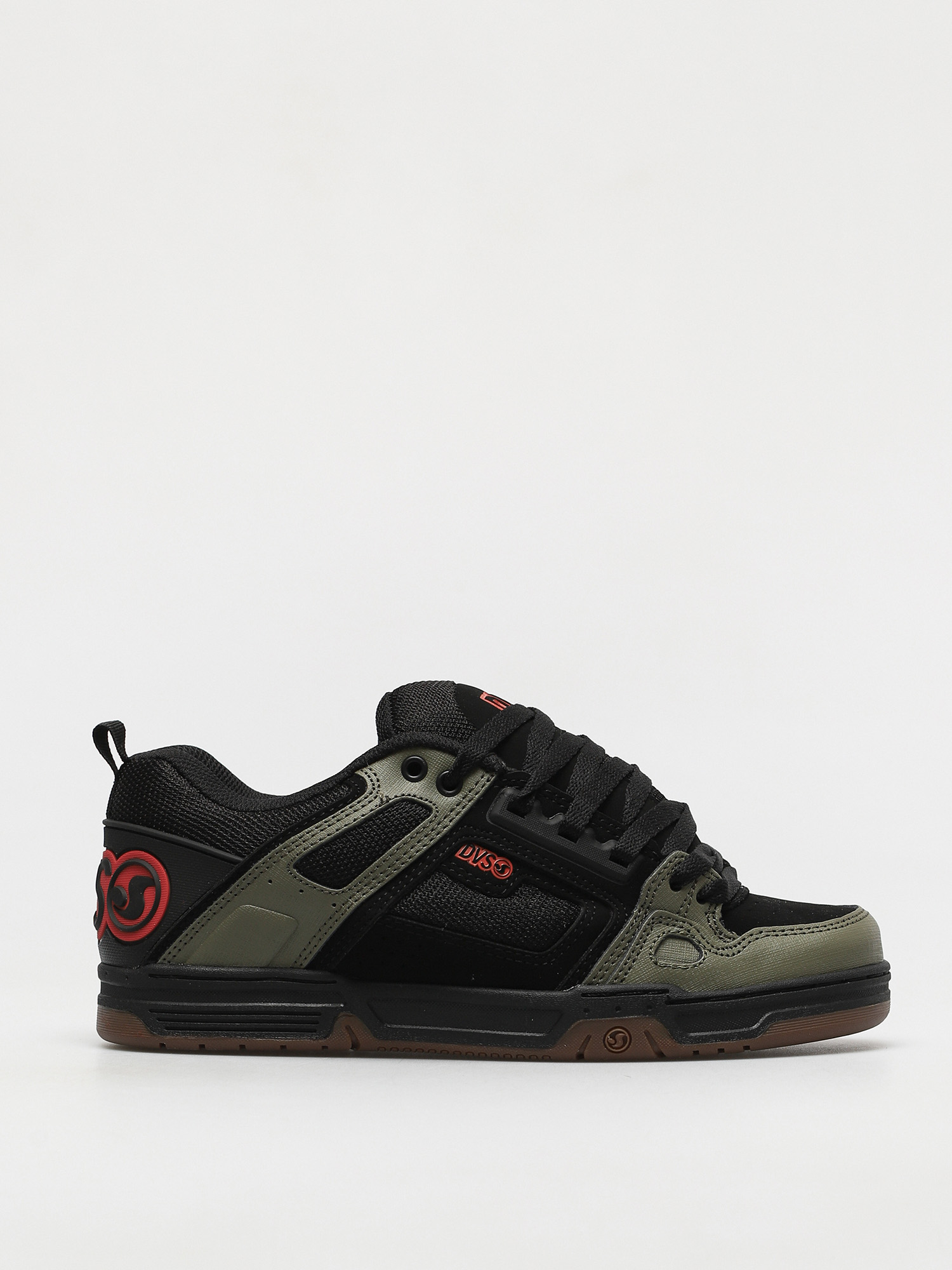Buty DVS Comanche (black olive orange nubuck)