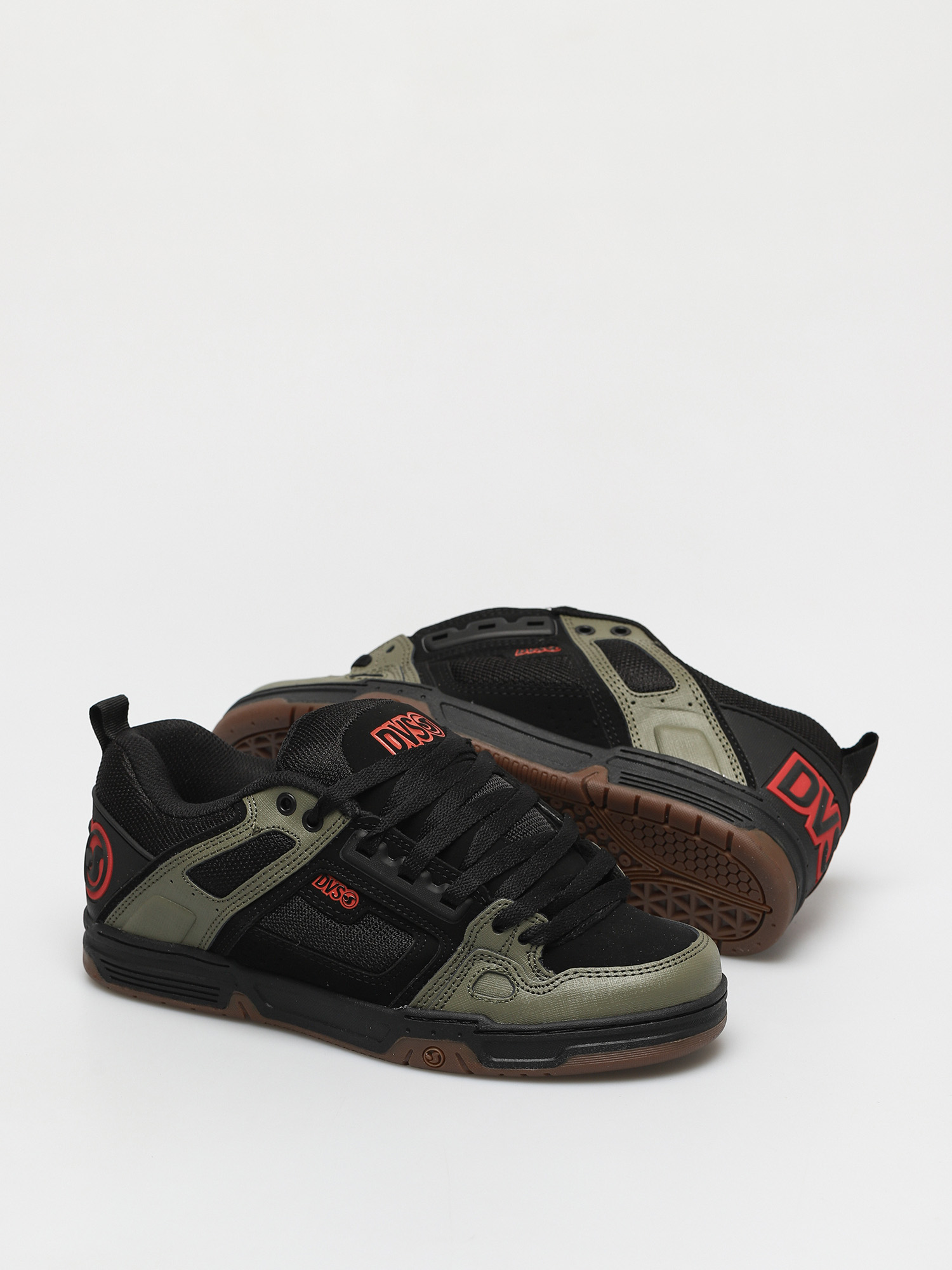Buty DVS Comanche (black olive orange nubuck)