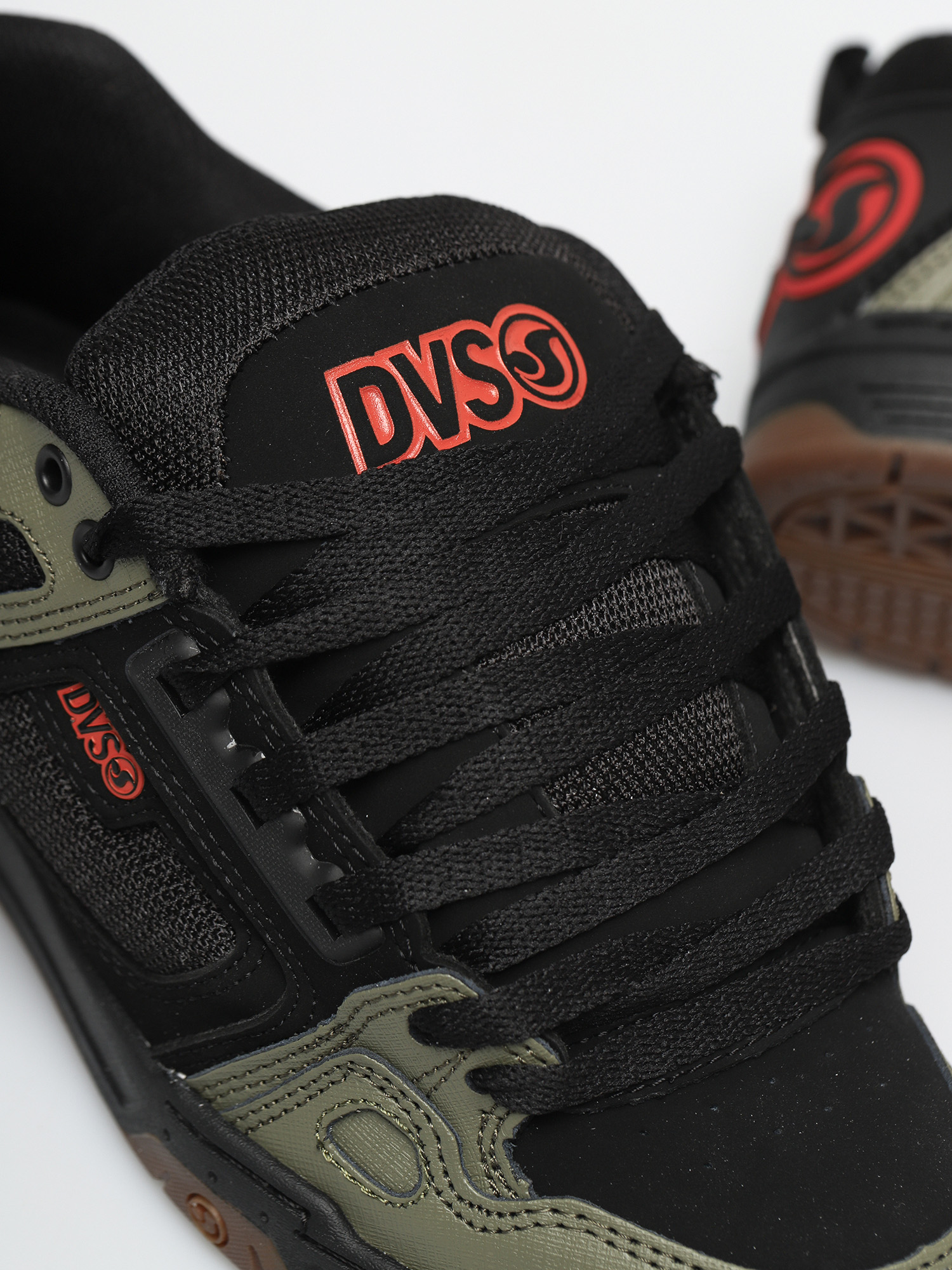 Buty DVS Comanche (black olive orange nubuck)