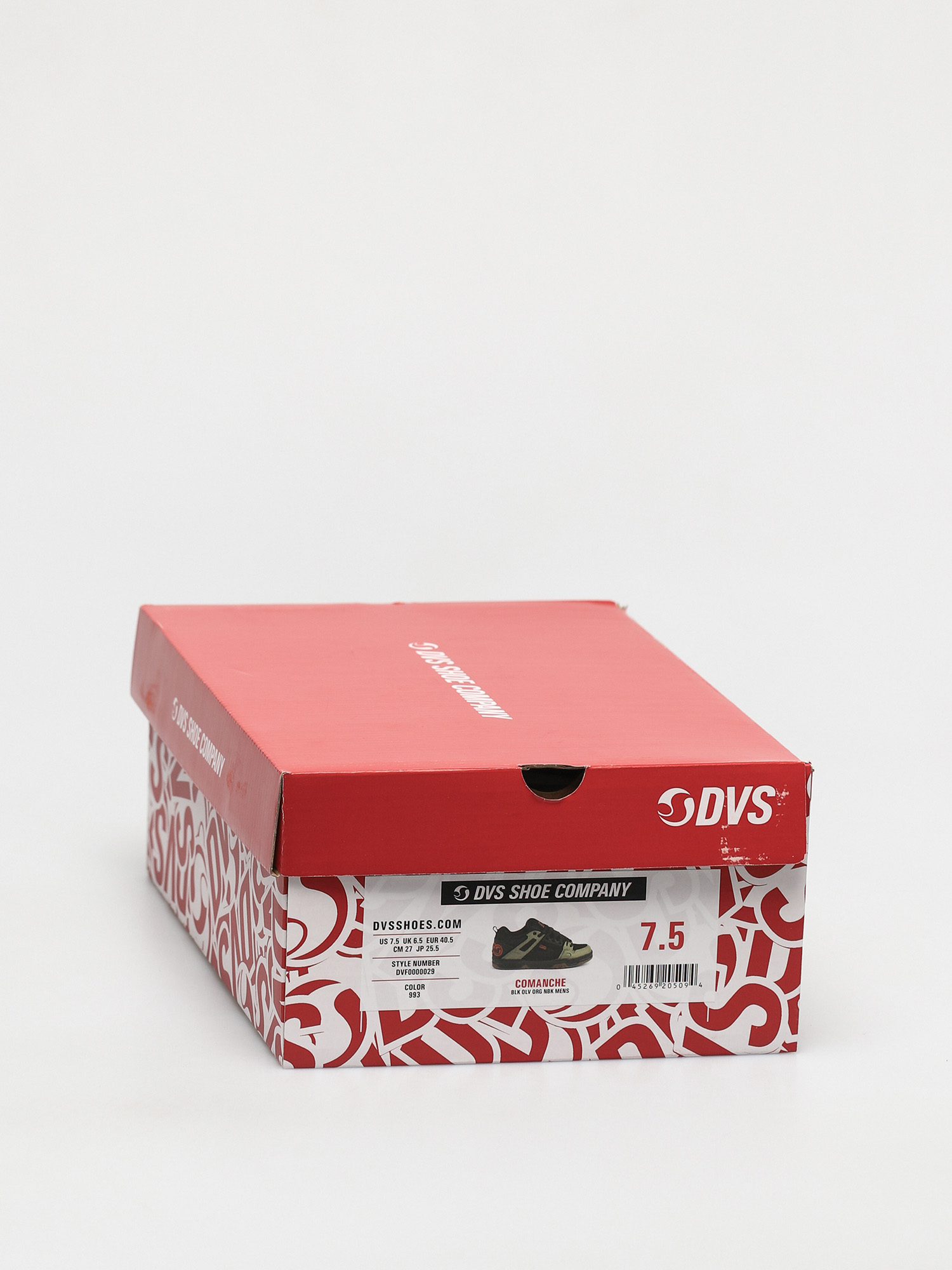 Buty DVS Comanche (black olive orange nubuck)