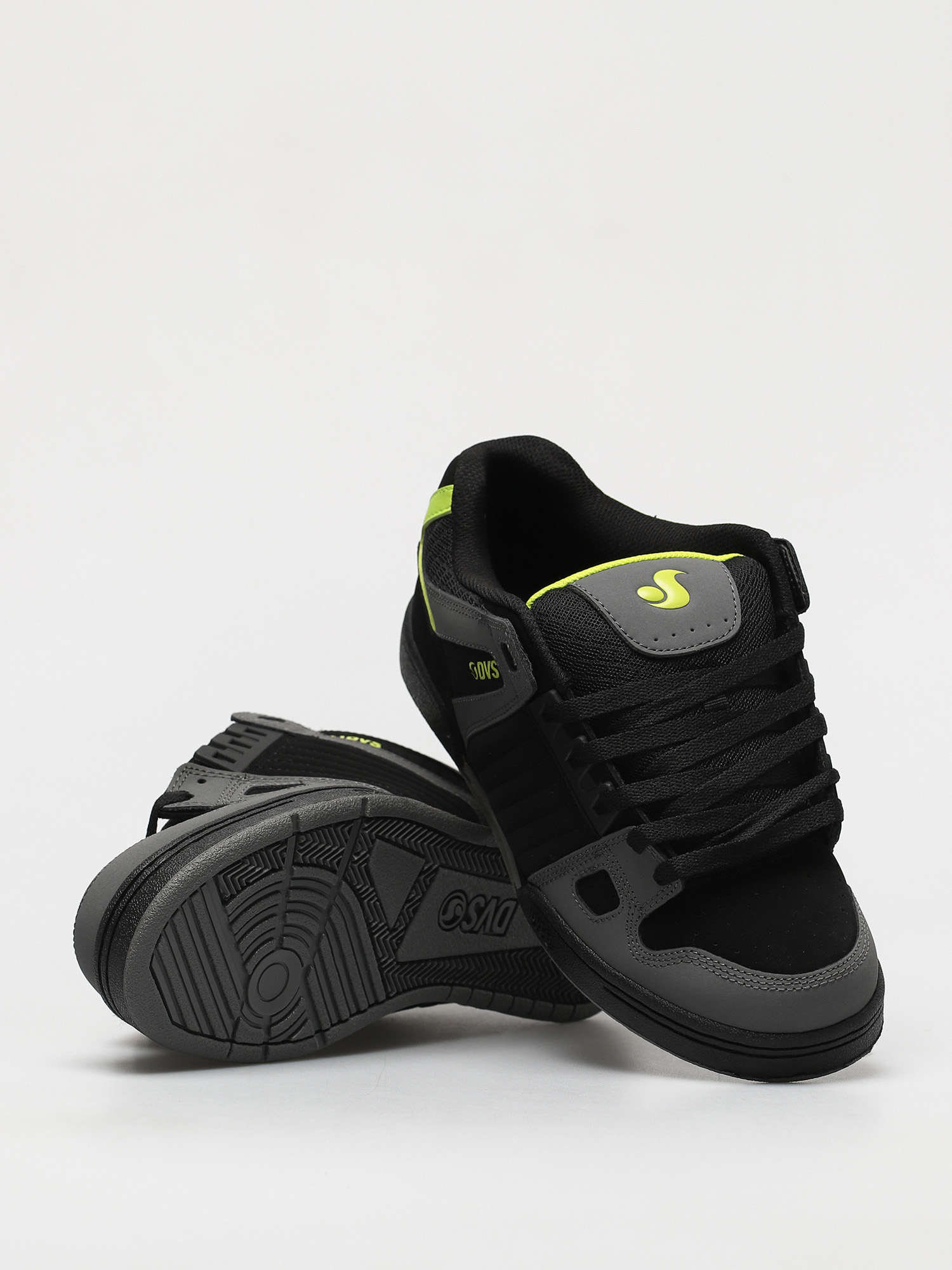 Buty DVS Celsius (black charcoal lime nubuck)