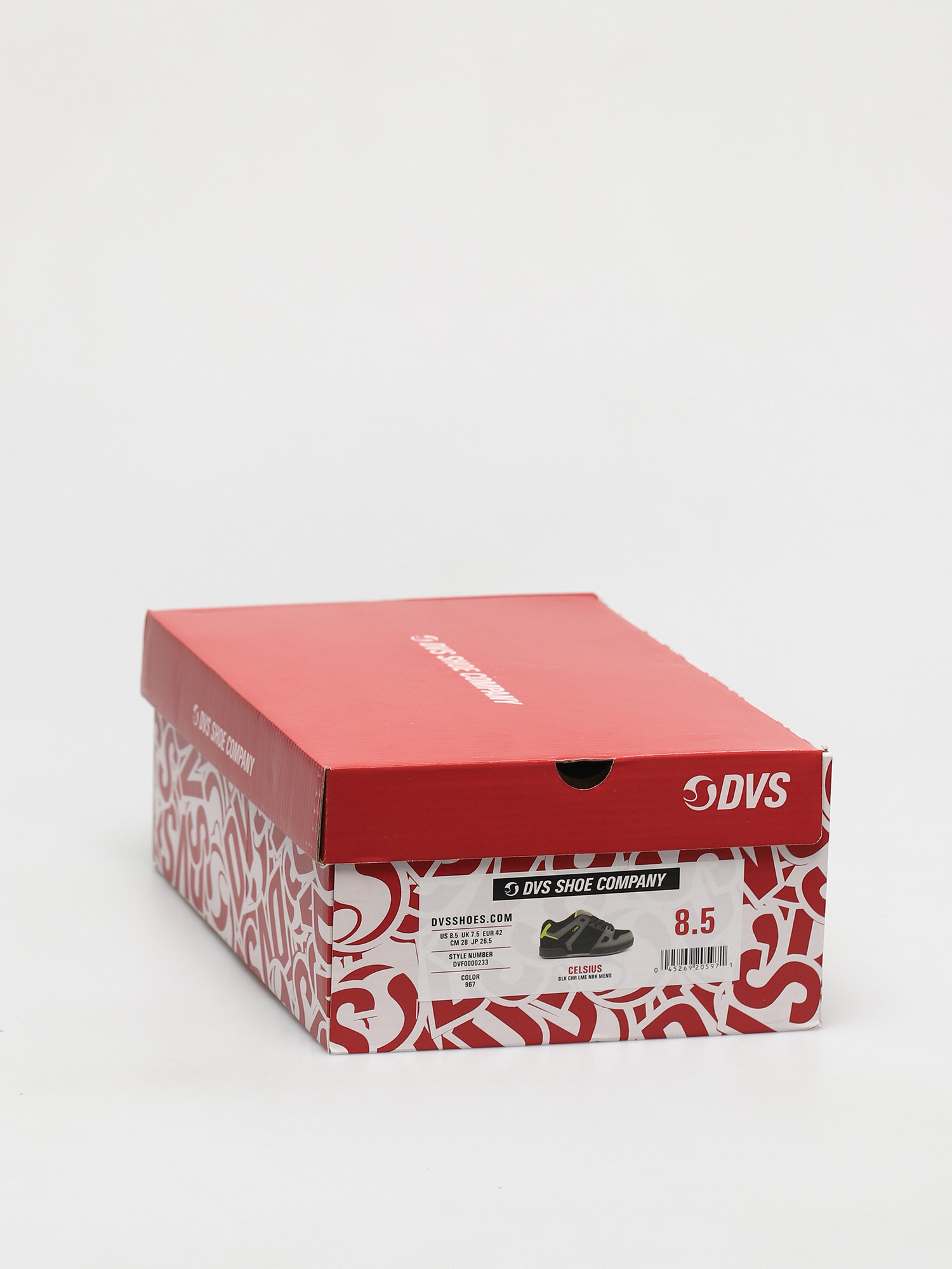 Buty DVS Celsius (black charcoal lime nubuck)