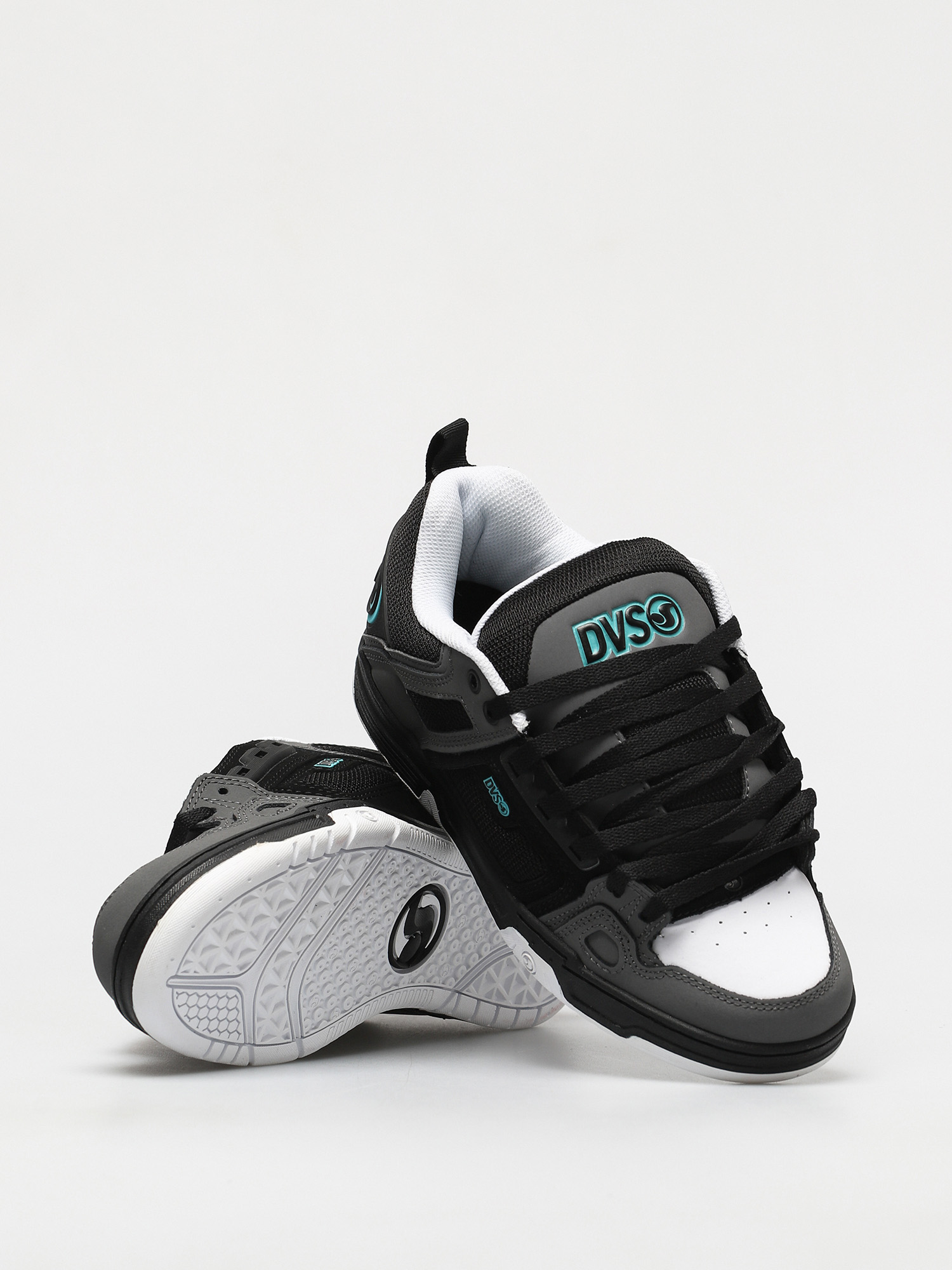 Buty DVS Comanche (black charcoal white turquois nubuck)